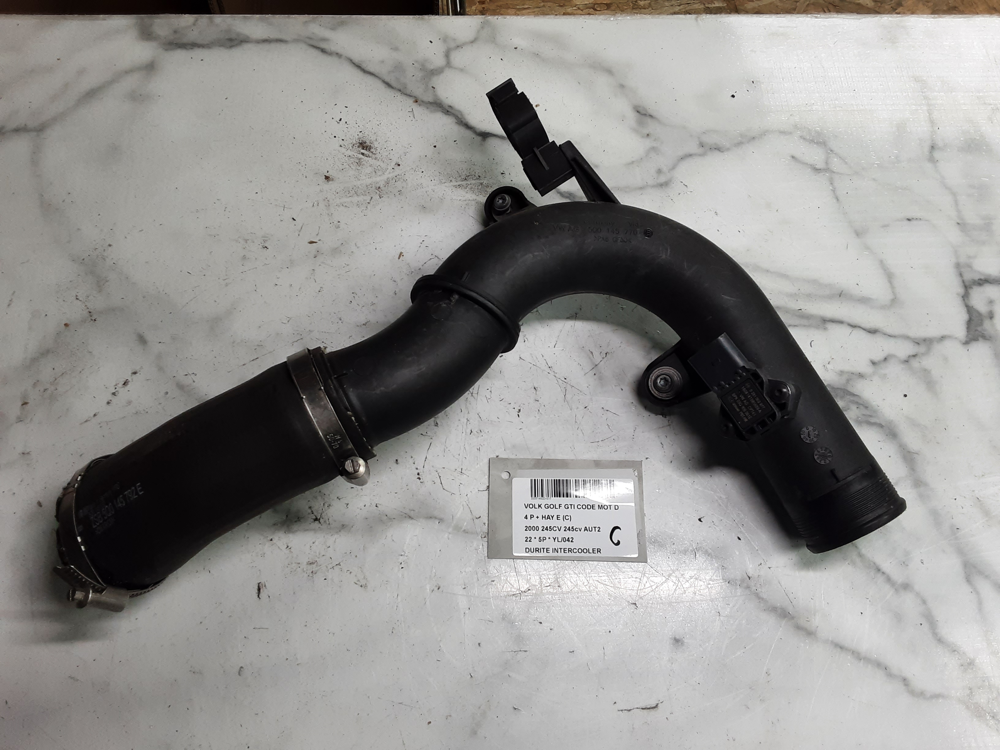 DURITE INTERCOOLER Vw GOLF VIII 2/20+