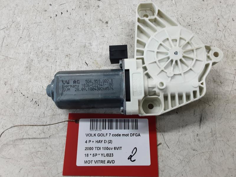 MOTOR RUITMECHANISME VOOR RECHTS Vw GOLF VII 1/17 - 2/20 FaceLift