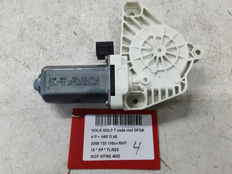 MOTOR RUITMECHANISME VOOR RECHTS Vw GOLF VII 1/17 - 2/20 FaceLift