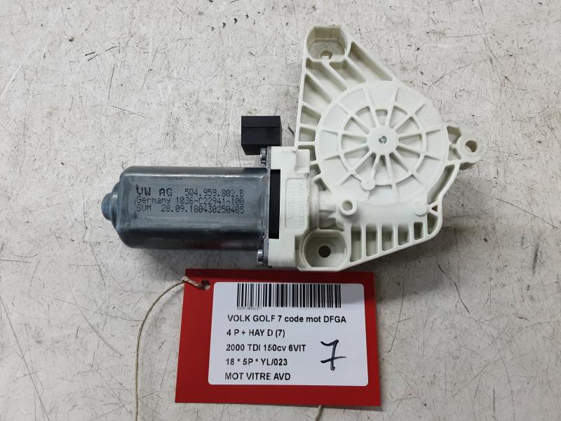 MOTOR RUITMECHANISME VOOR RECHTS Vw GOLF VII 1/17 - 2/20 FaceLift