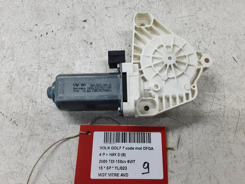 MOTOR RUITMECHANISME VOOR RECHTS Vw GOLF VII 1/17 - 2/20 FaceLift