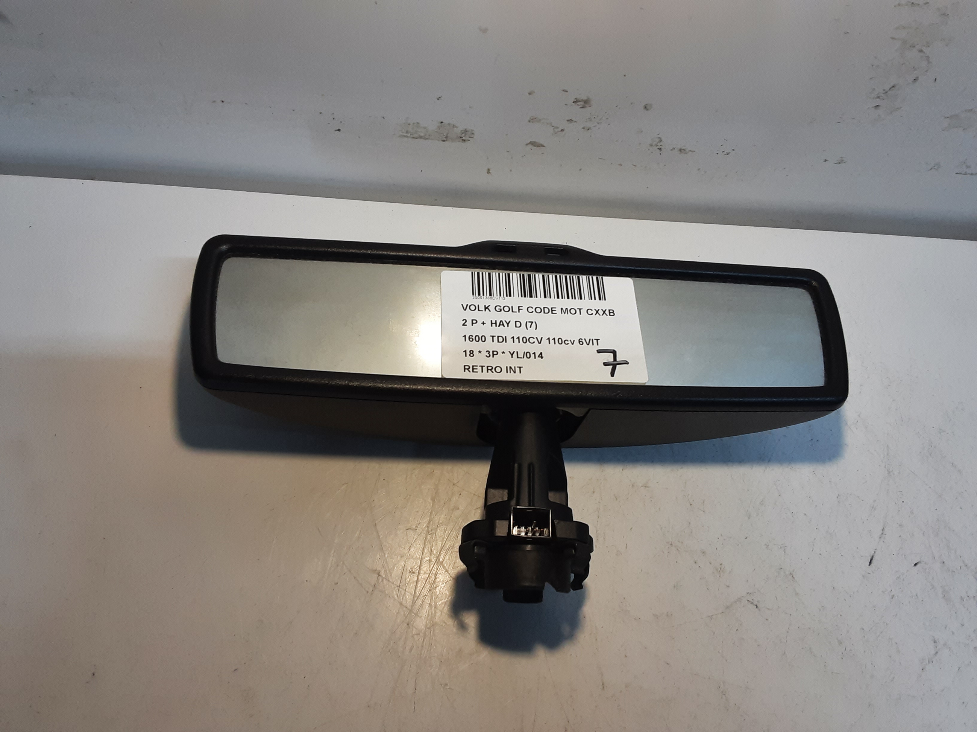 BINNENSPIEGEL Vw GOLF VII 1/17 - 2/20 FaceLift