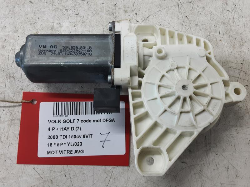 MOTOR RUITMECHANISME VOOR LINKS Vw GOLF VII 1/17 - 2/20 FaceLift