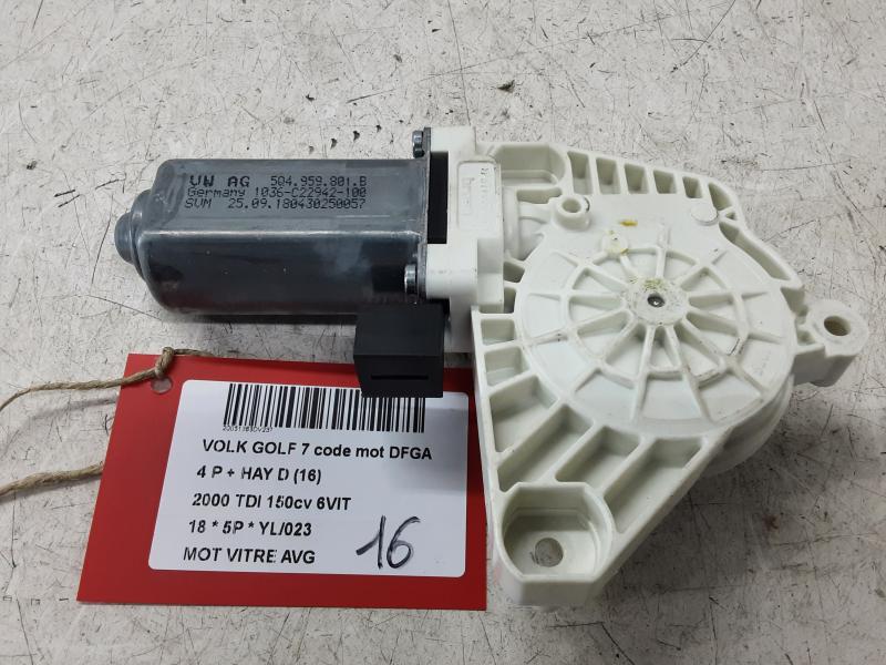 MOTOR RUITMECHANISME VOOR LINKS Vw GOLF VII 1/17 - 2/20 FaceLift