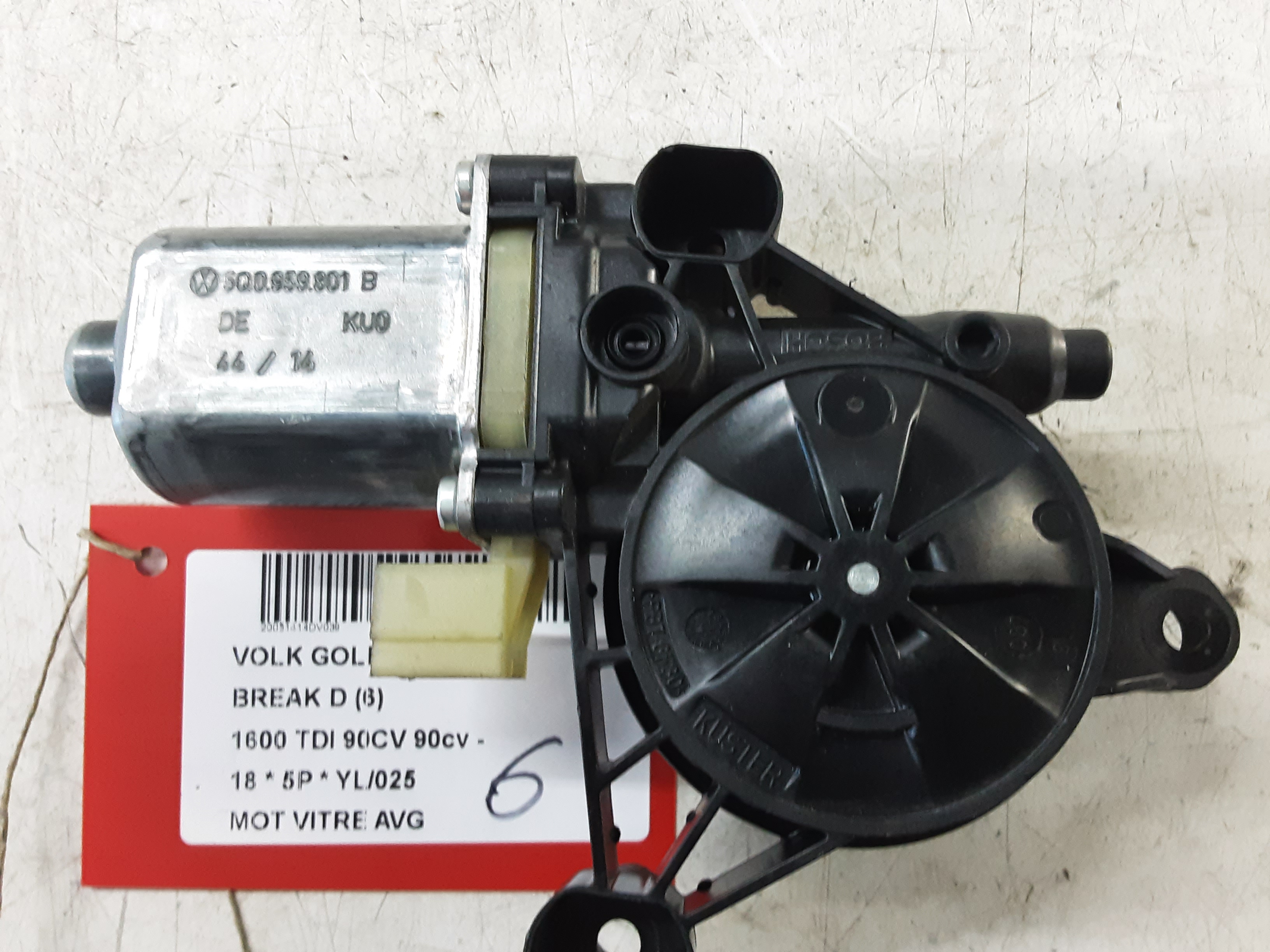 MOTOR RUITMECHANISME VOOR LINKS Vw GOLF VII 1/17 - 2/20 FaceLift