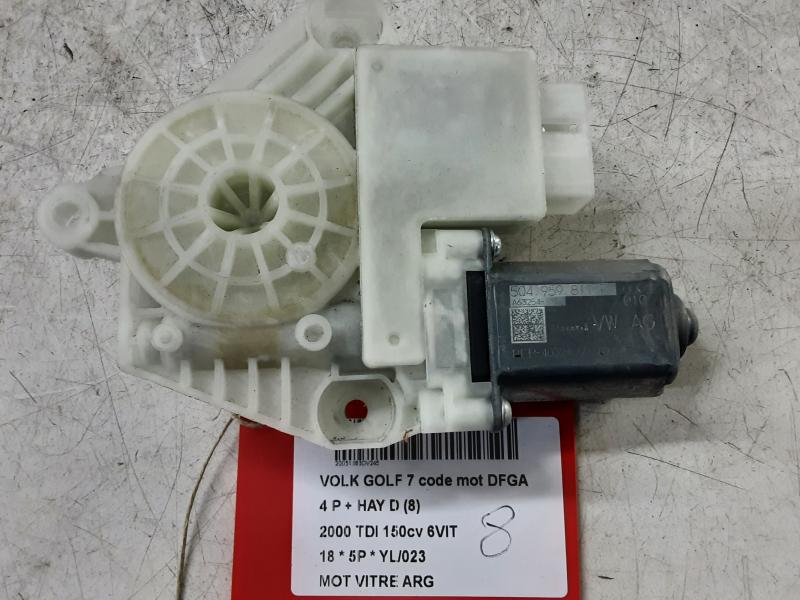 MOTOR RUITMECHANISME ACHTER LINKS Vw GOLF VII 1/17 - 2/20 FaceLift