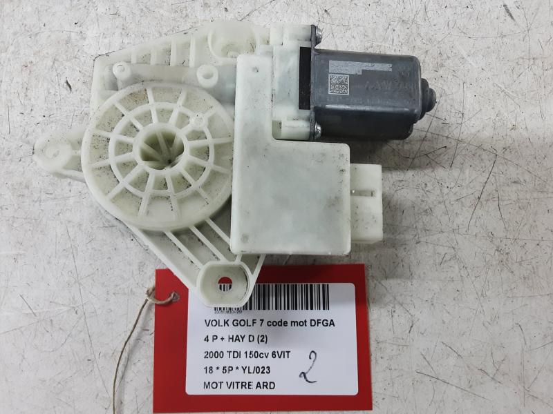 MOTOR RUITMECHANISME ACHTER RECHTS Vw GOLF VII 1/17 - 2/20 FaceLift