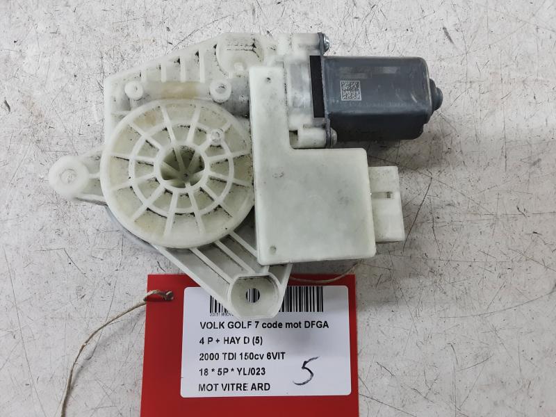 MOTOR RUITMECHANISME ACHTER RECHTS Vw GOLF VII 1/17 - 2/20 FaceLift