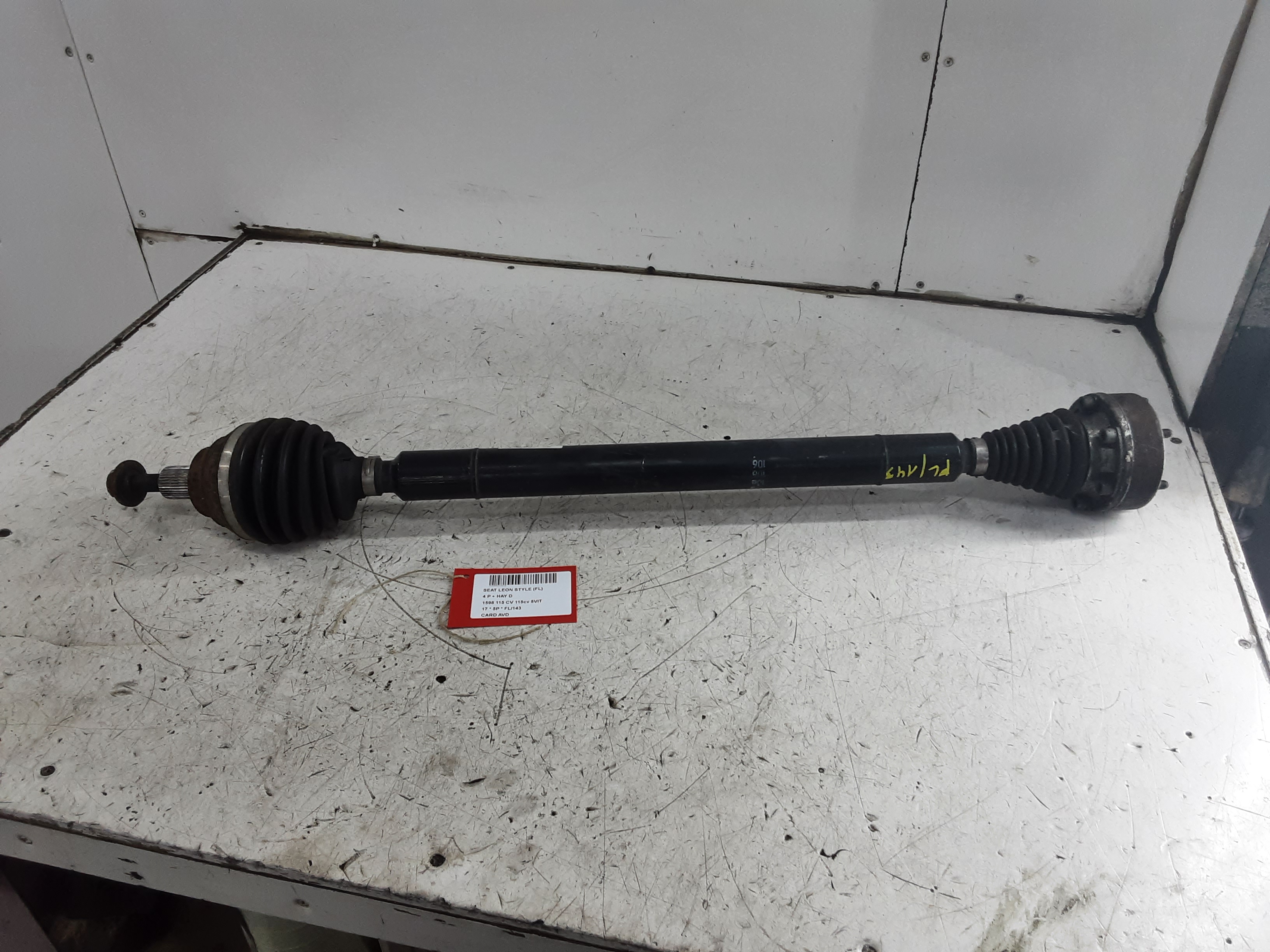 AANDRIJFAS VOOR RECHTS Seat LEON (3) (5F) FaceLift 1/17 - 5/20