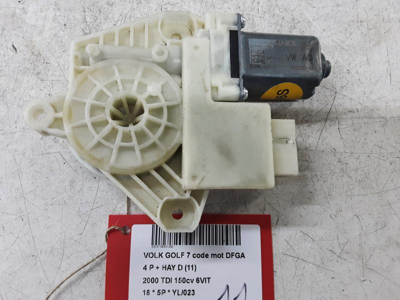 MOTOR RUITMECHANISME ACHTER RECHTS Vw GOLF VII 1/17 - 2/20 FaceLift