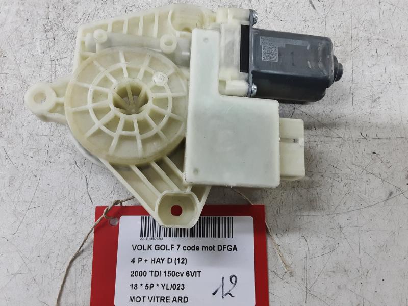 MOTOR RUITMECHANISME ACHTER RECHTS Vw GOLF VII 1/17 - 2/20 FaceLift