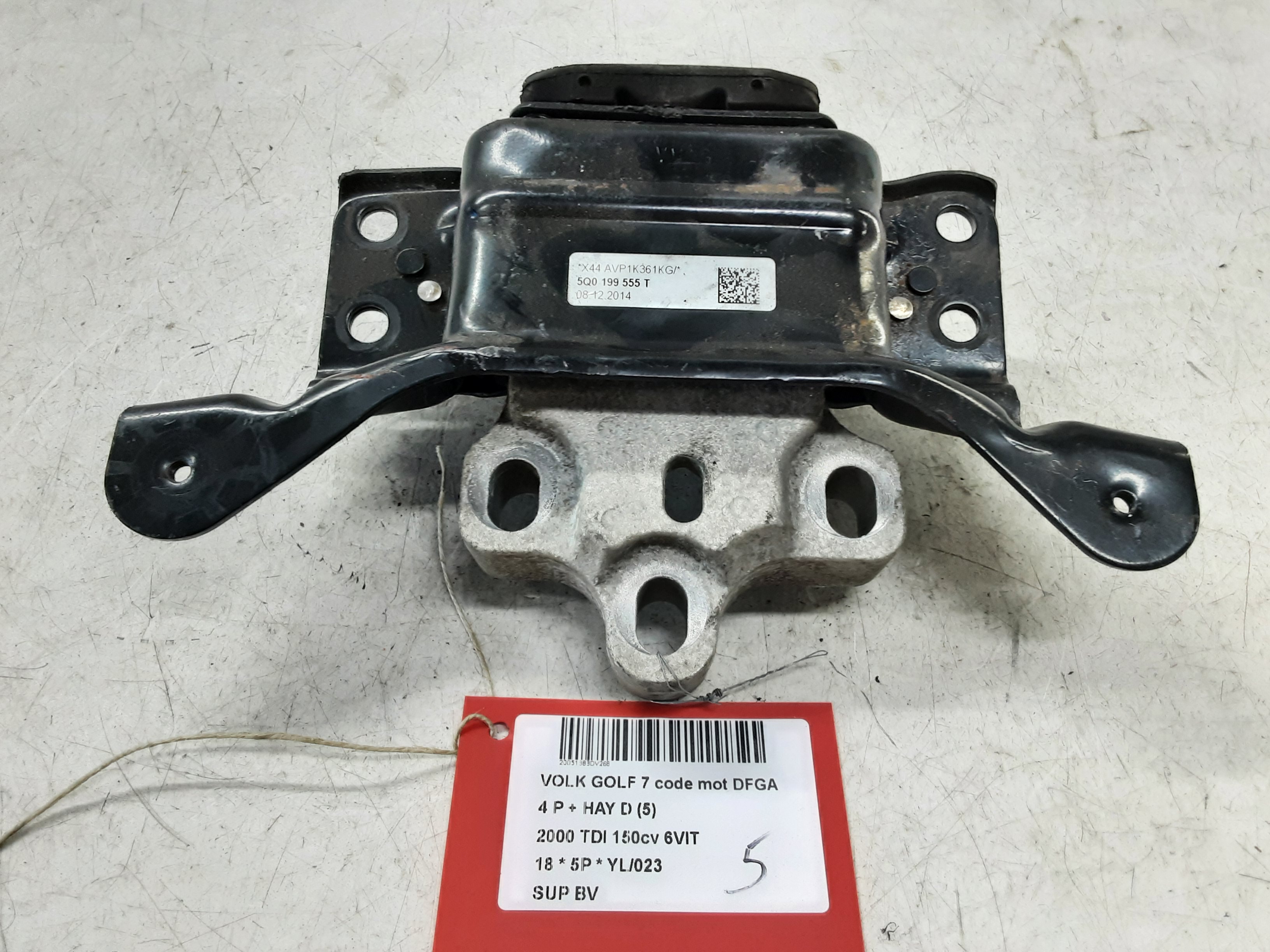VERSNELLINGSBAKSTEUN Vw GOLF VII 1/17 - 2/20 FaceLift