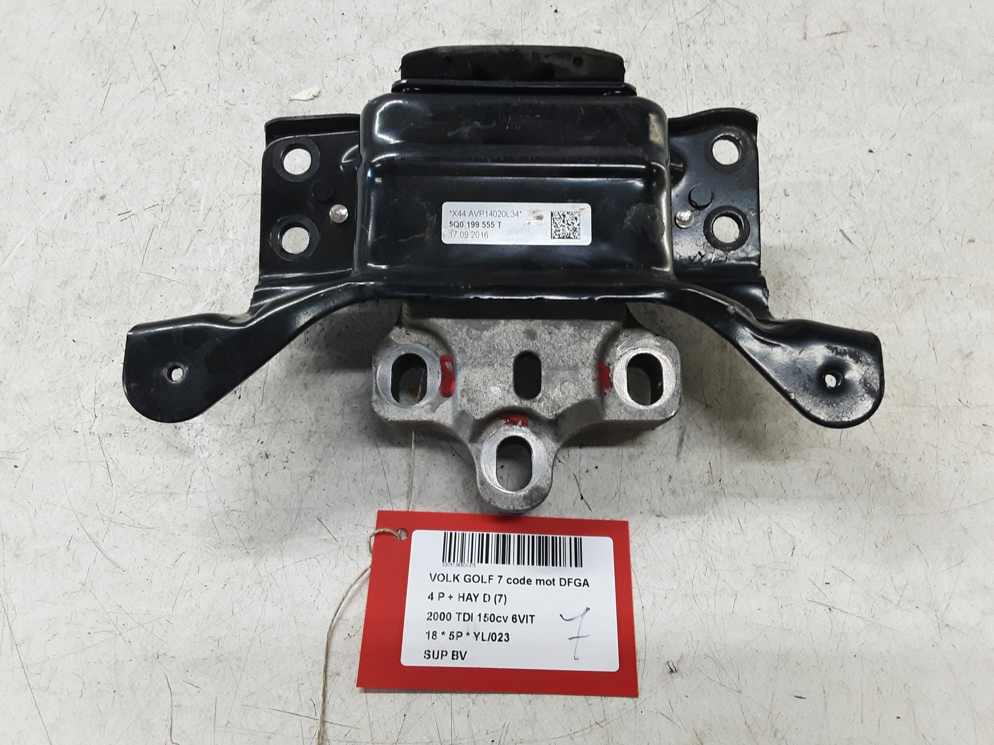 VERSNELLINGSBAKSTEUN Vw GOLF VII 1/17 - 2/20 FaceLift
