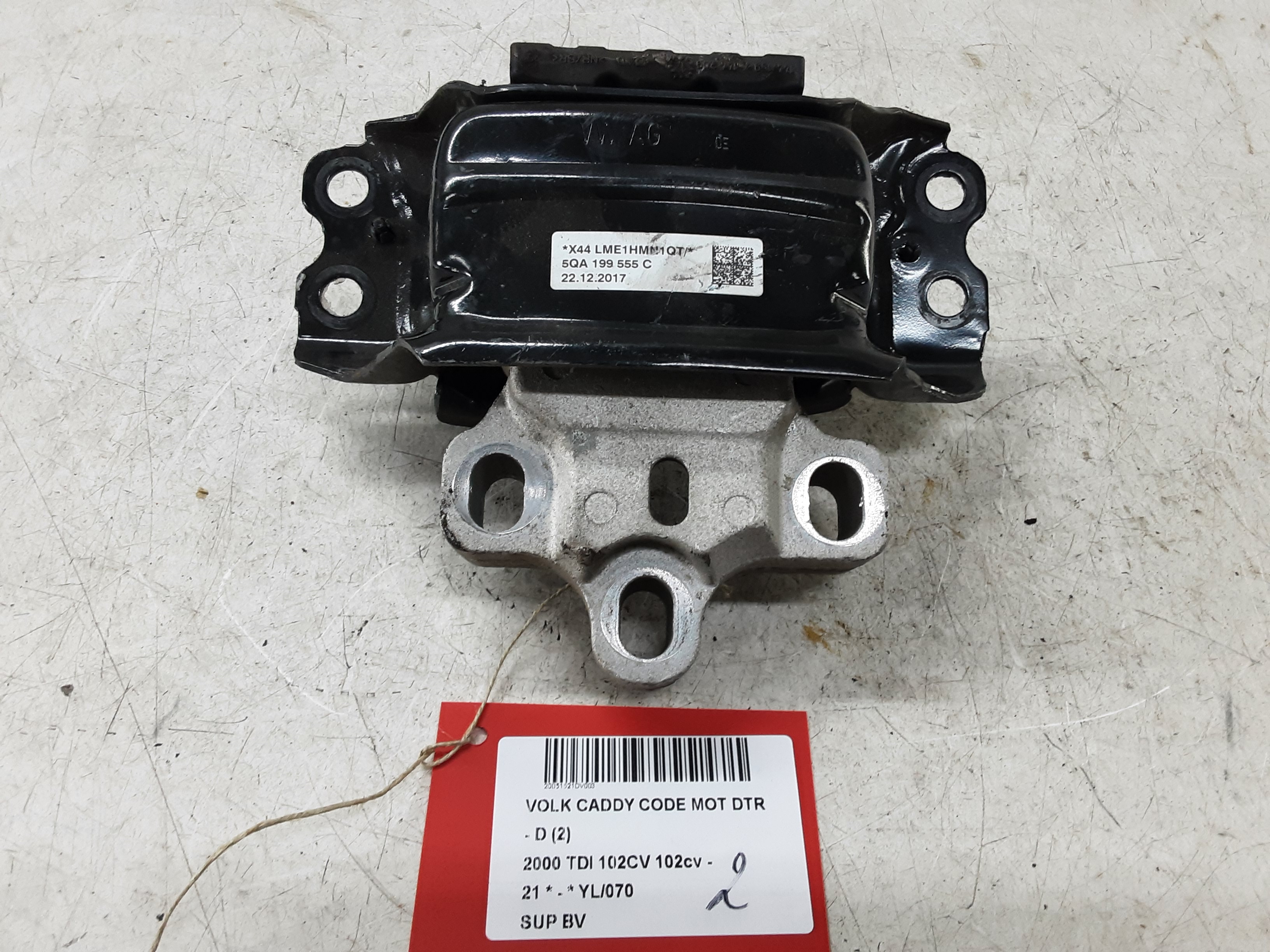 VERSNELLINGSBAKSTEUN Vw CADDY 09/20+