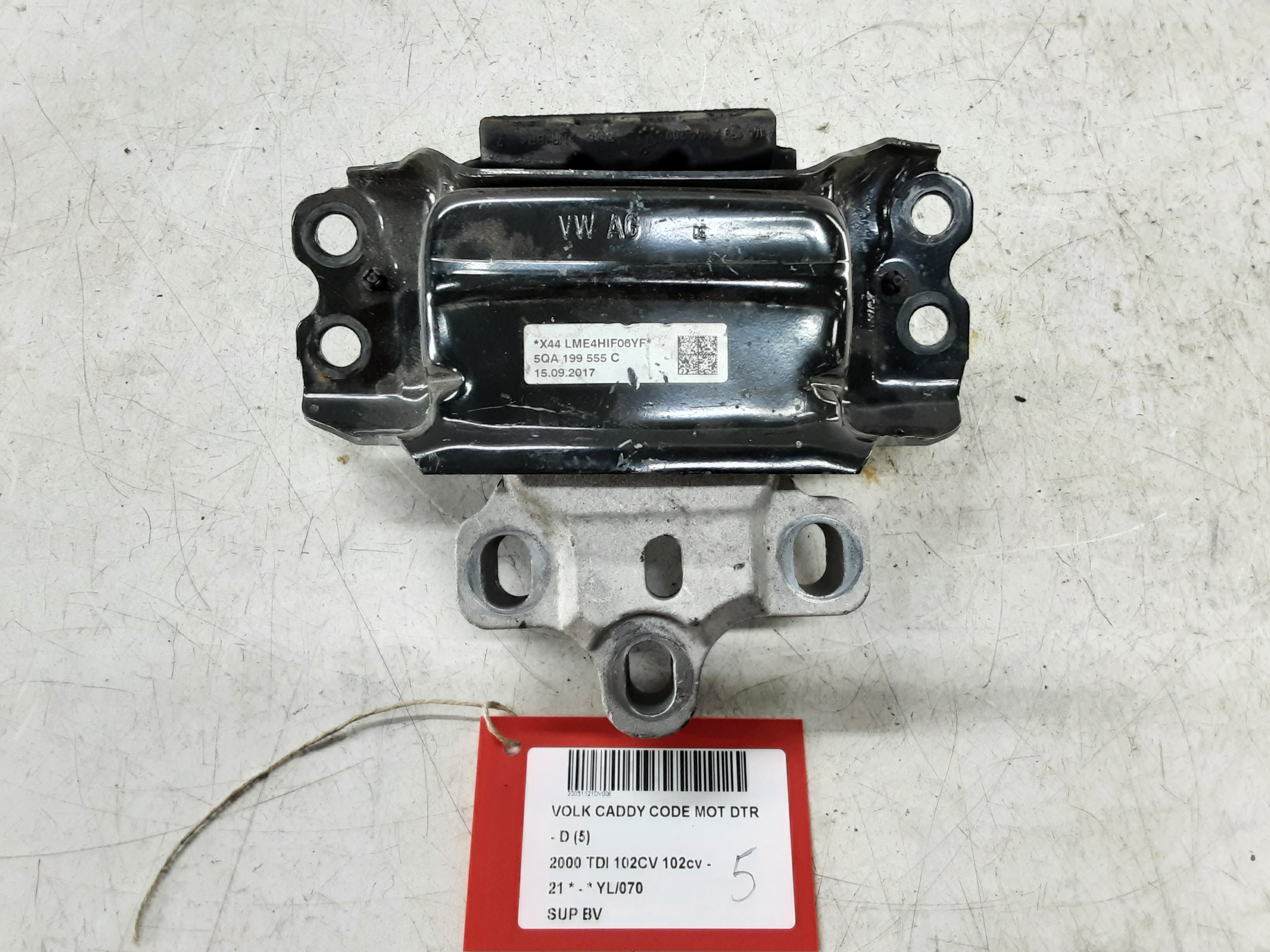 VERSNELLINGSBAKSTEUN Vw CADDY 09/20+