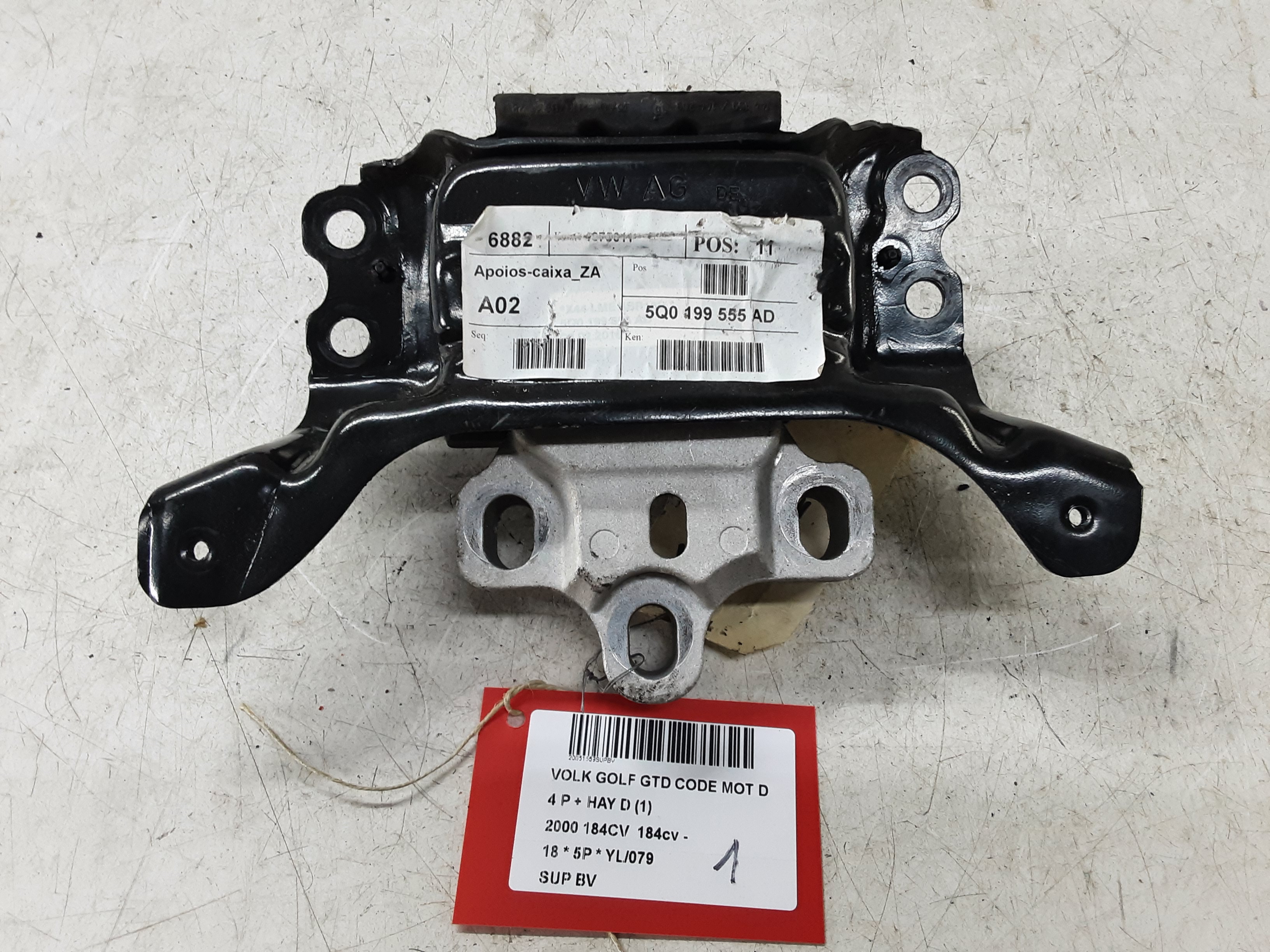 VERSNELLINGSBAKSTEUN Vw GOLF VII 1/17 - 2/20 FaceLift
