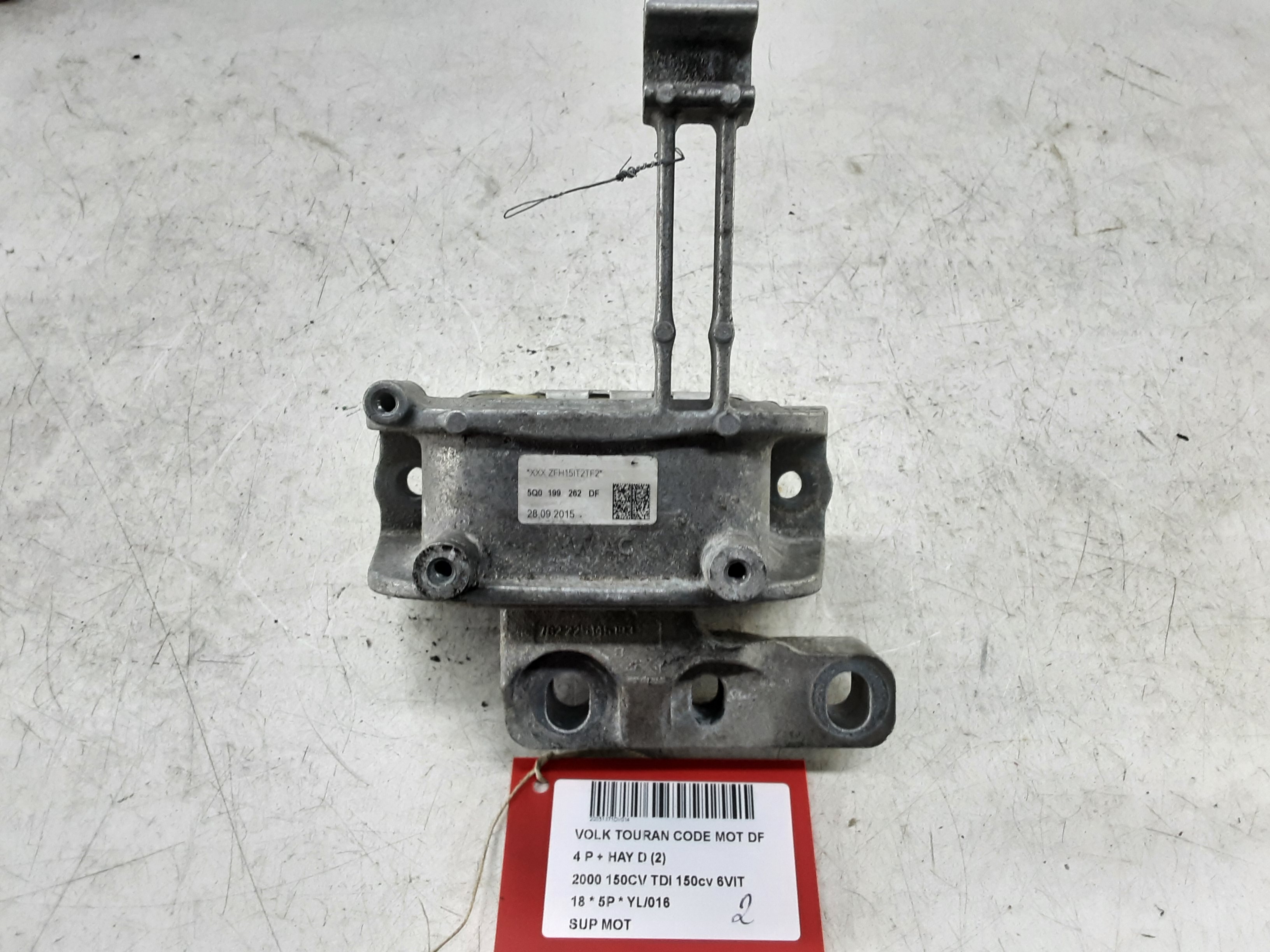 MOTORSTEUN Vw TOURAN 09/15+