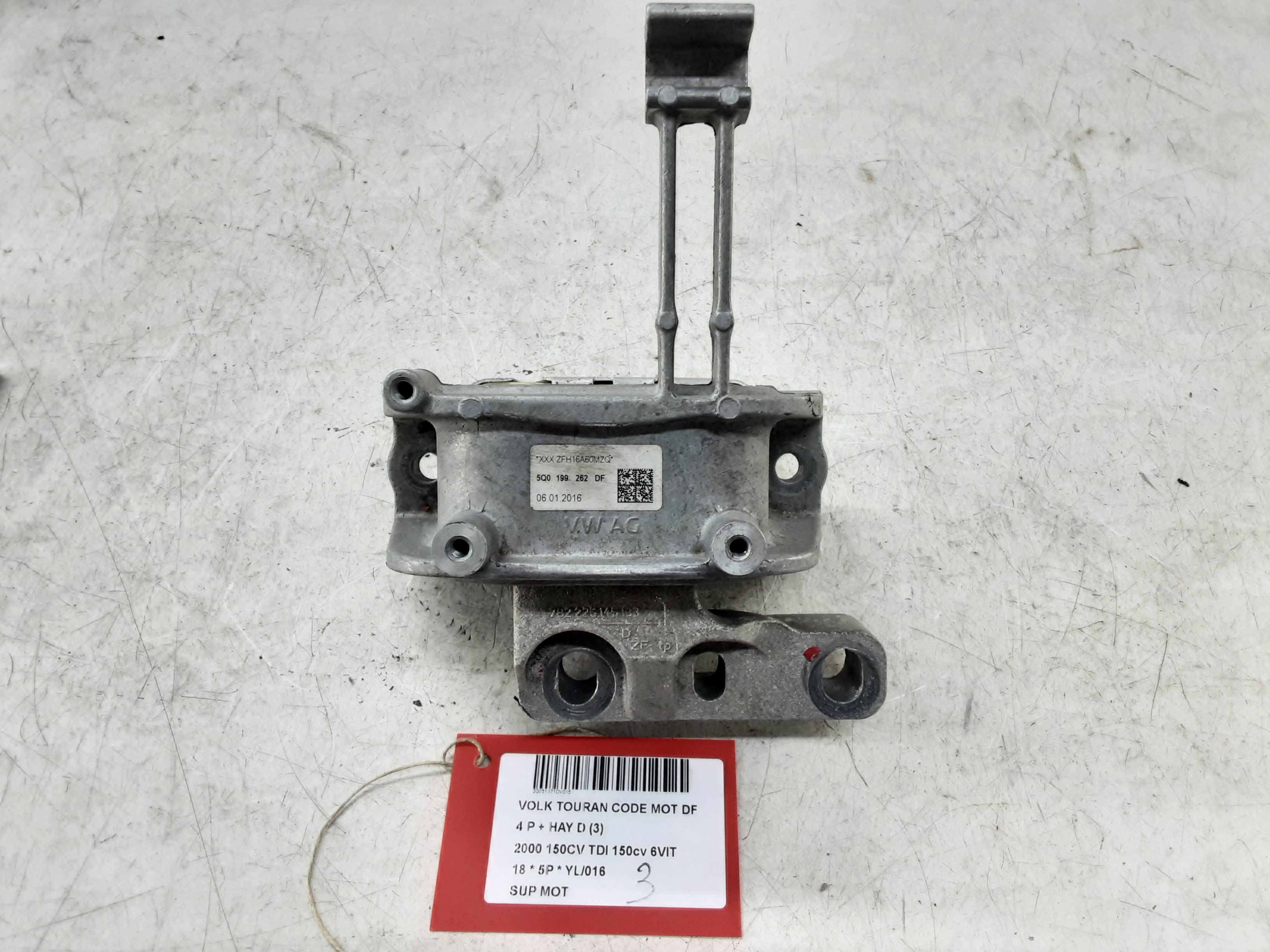 MOTORSTEUN Vw TOURAN 09/15+