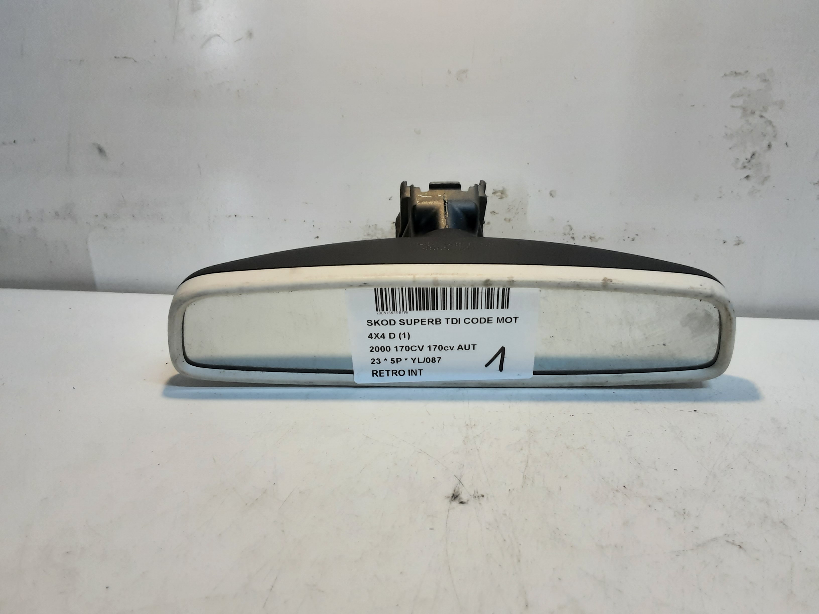 BINNENSPIEGEL Skoda SUPERB B6 (3T) 5/13 - 15