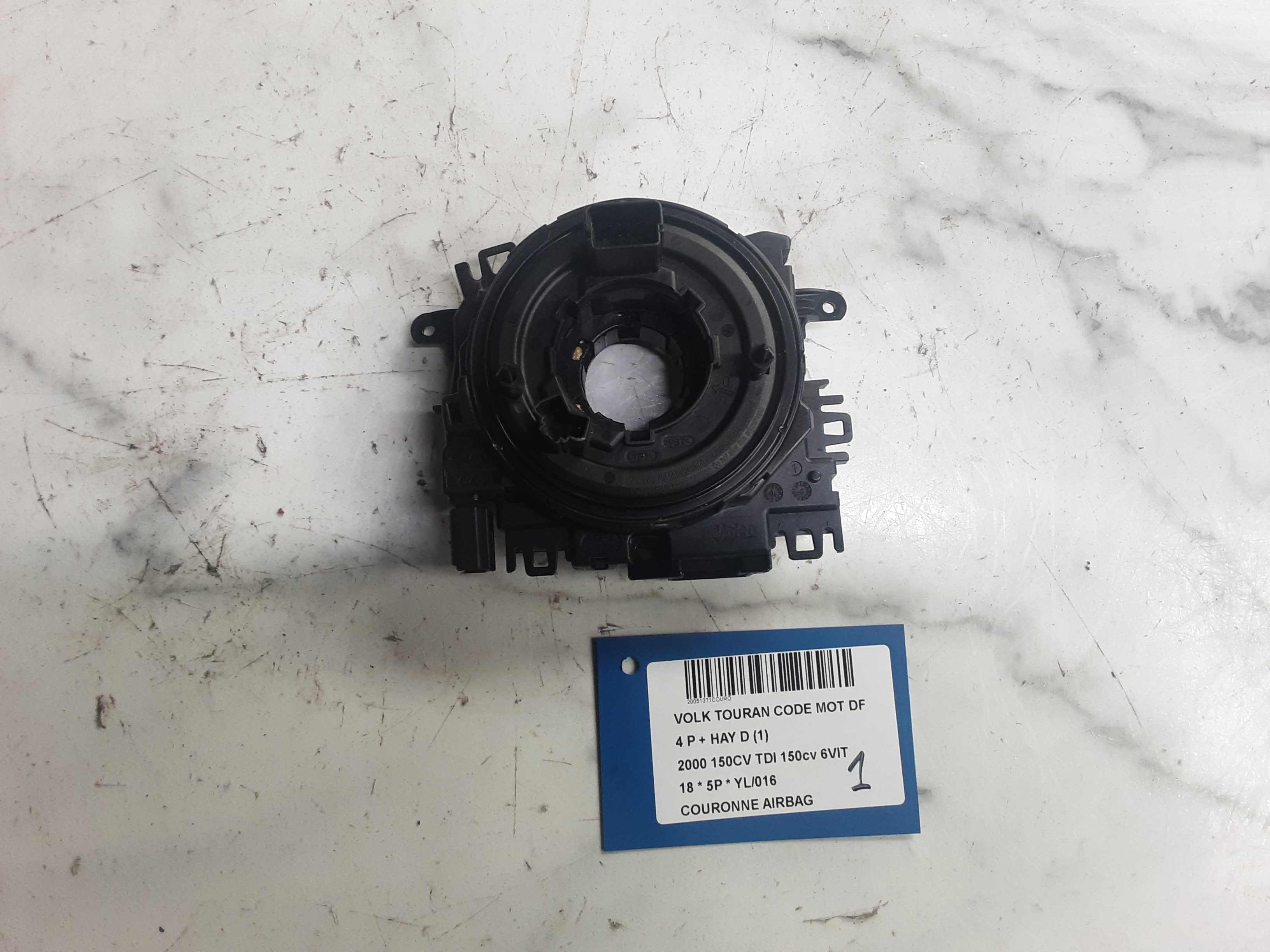 AIRBAGRING Vw TOURAN 09/15+
