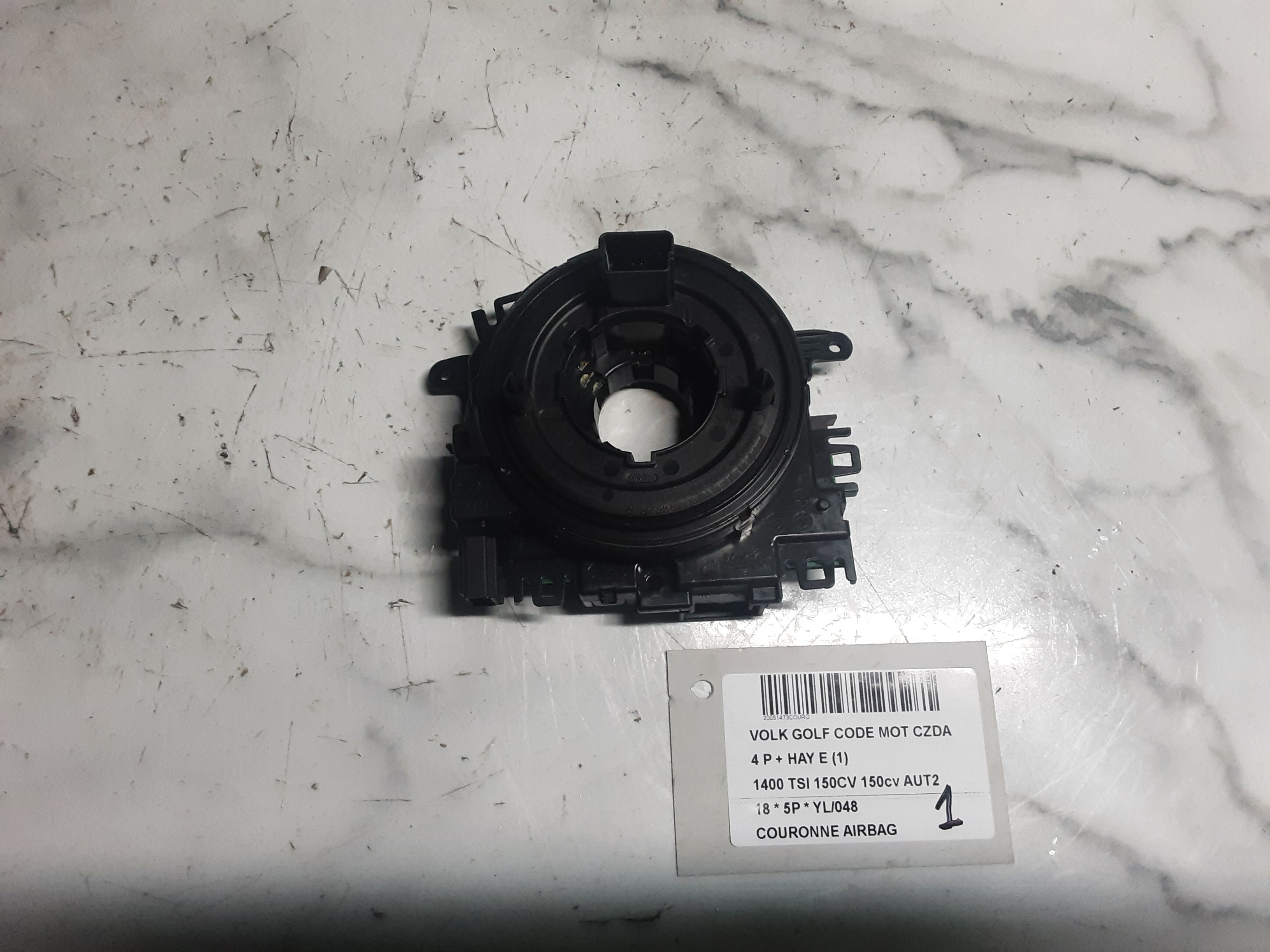 AIRBAGRING Vw GOLF VII 1/17 - 2/20 FaceLift