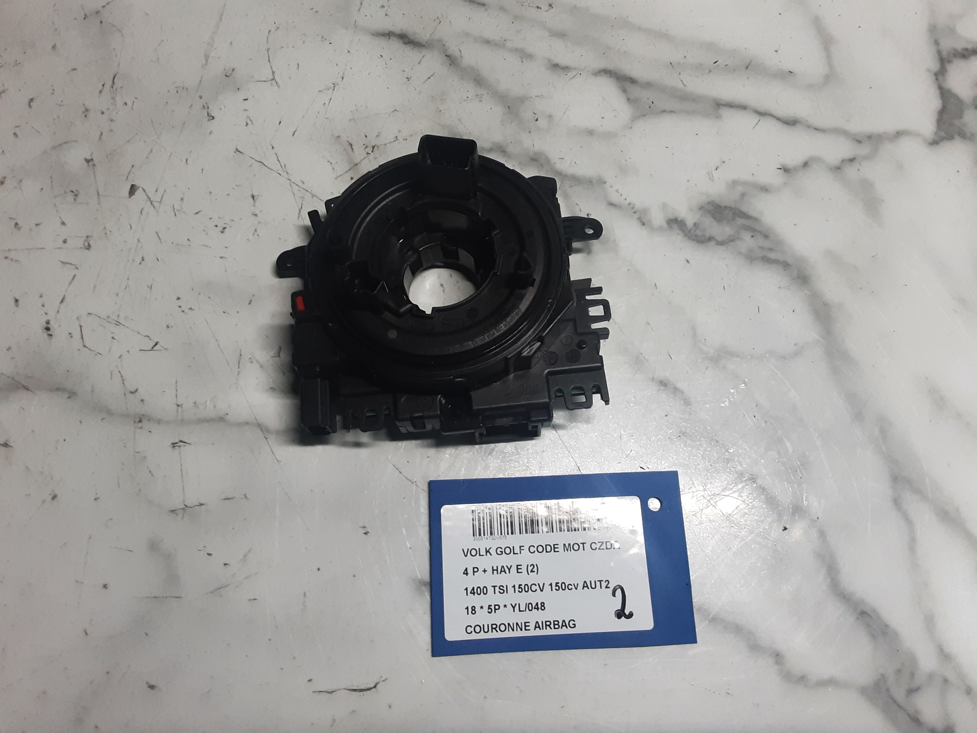 AIRBAGRING Vw GOLF VII 1/17 - 2/20 FaceLift