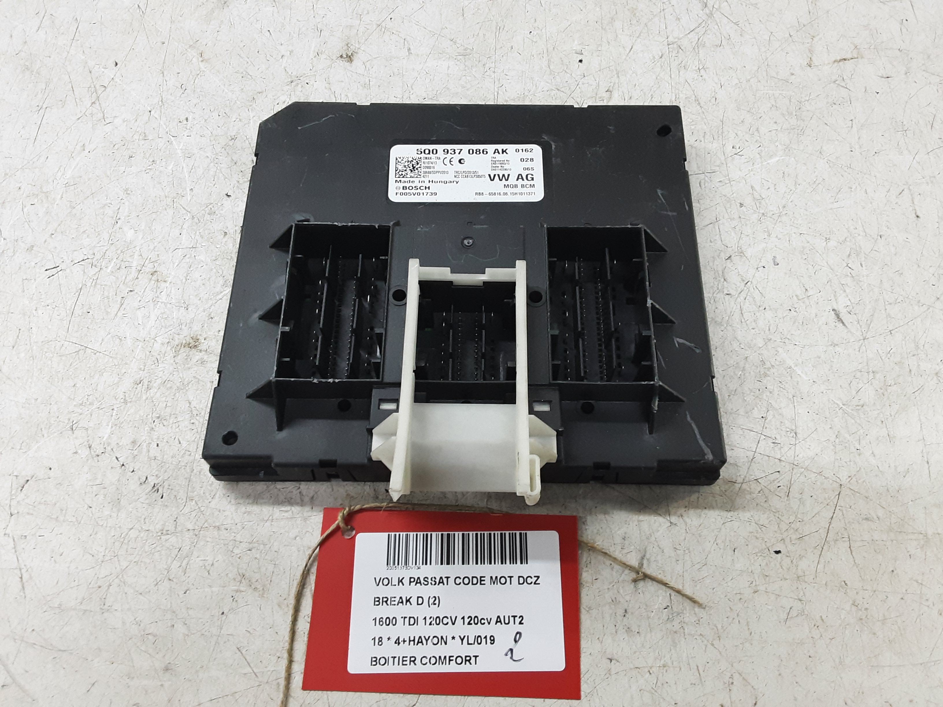 COMPUTER COMFORT Vw PASSAT 11/14 - 19