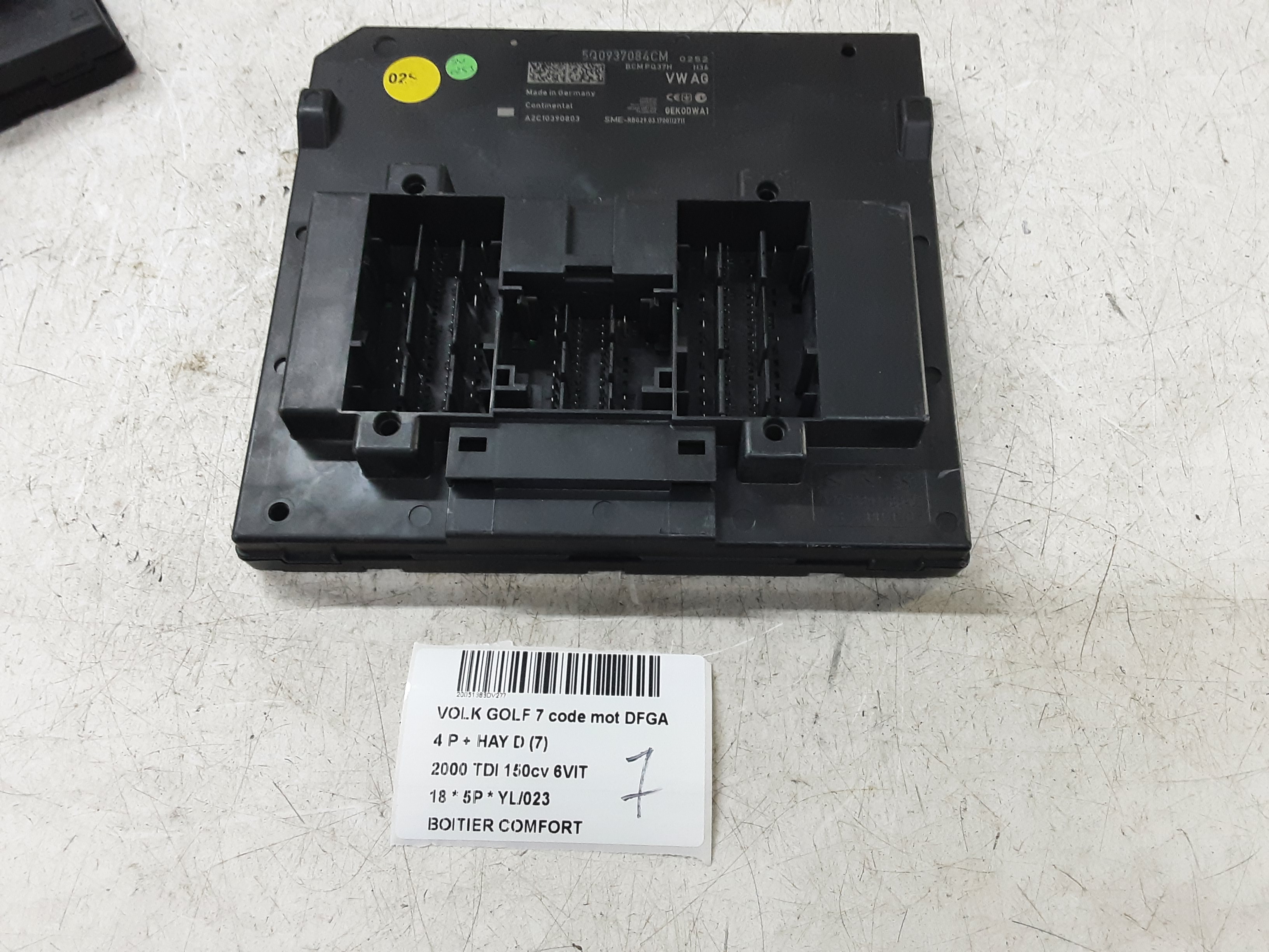 COMPUTER COMFORT Vw GOLF VII 1/17 - 2/20 FaceLift