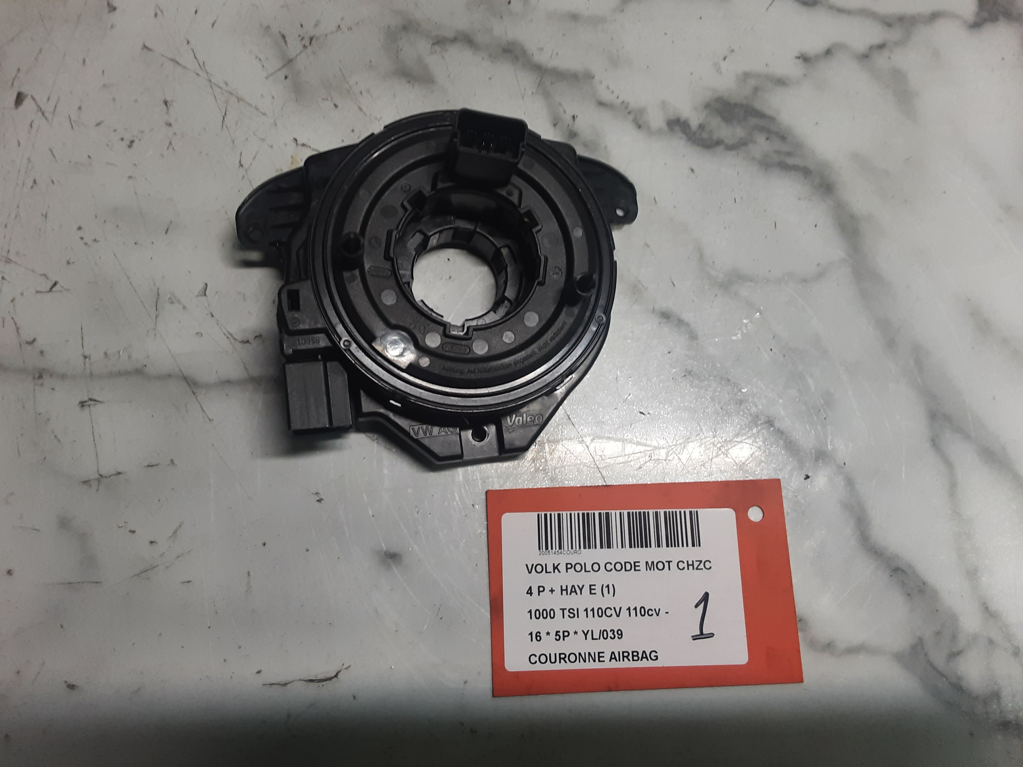 AIRBAGRING Vw POLO (6R) FaceLift 5/14 - 17