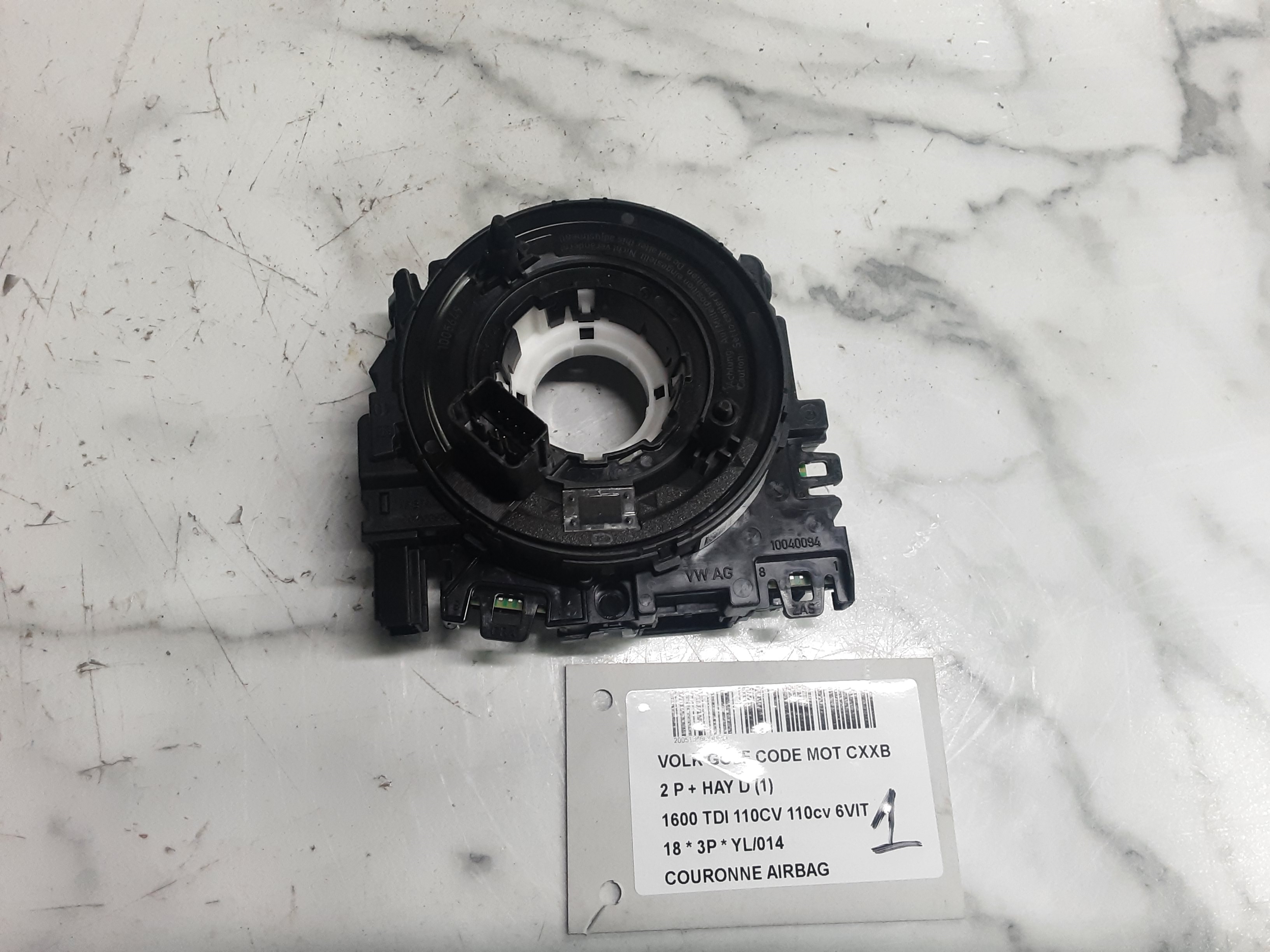 AIRBAGRING Vw GOLF VII 1/17 - 2/20 FaceLift
