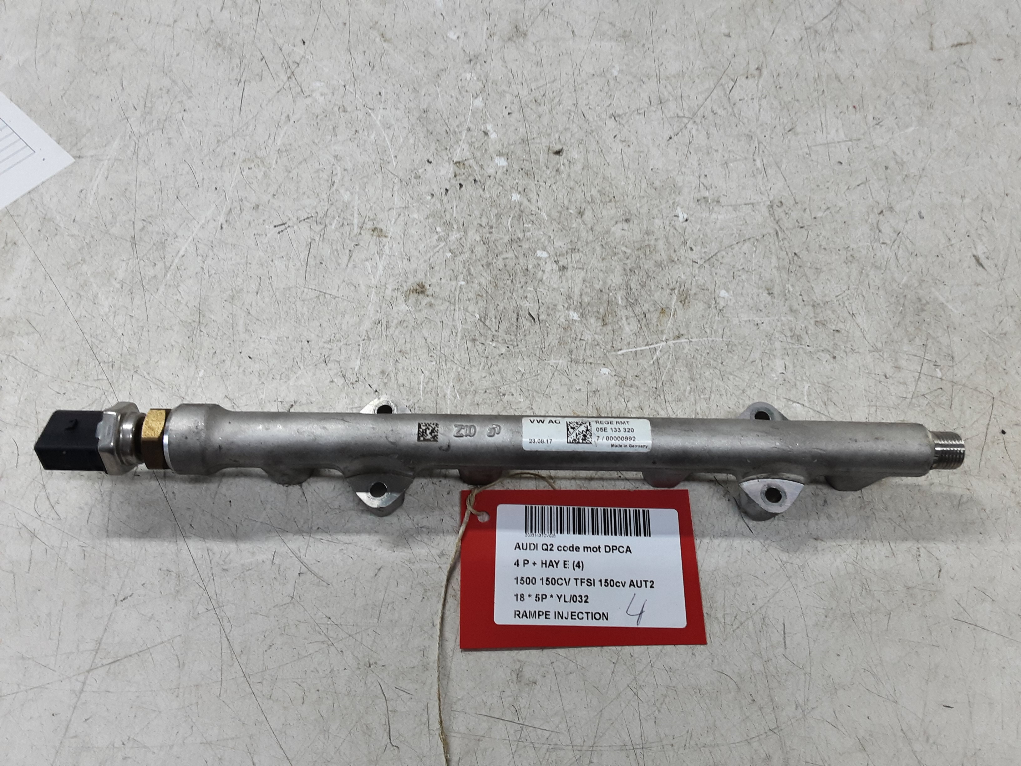 RAMPE INJECTION Audi Q2 11/16+