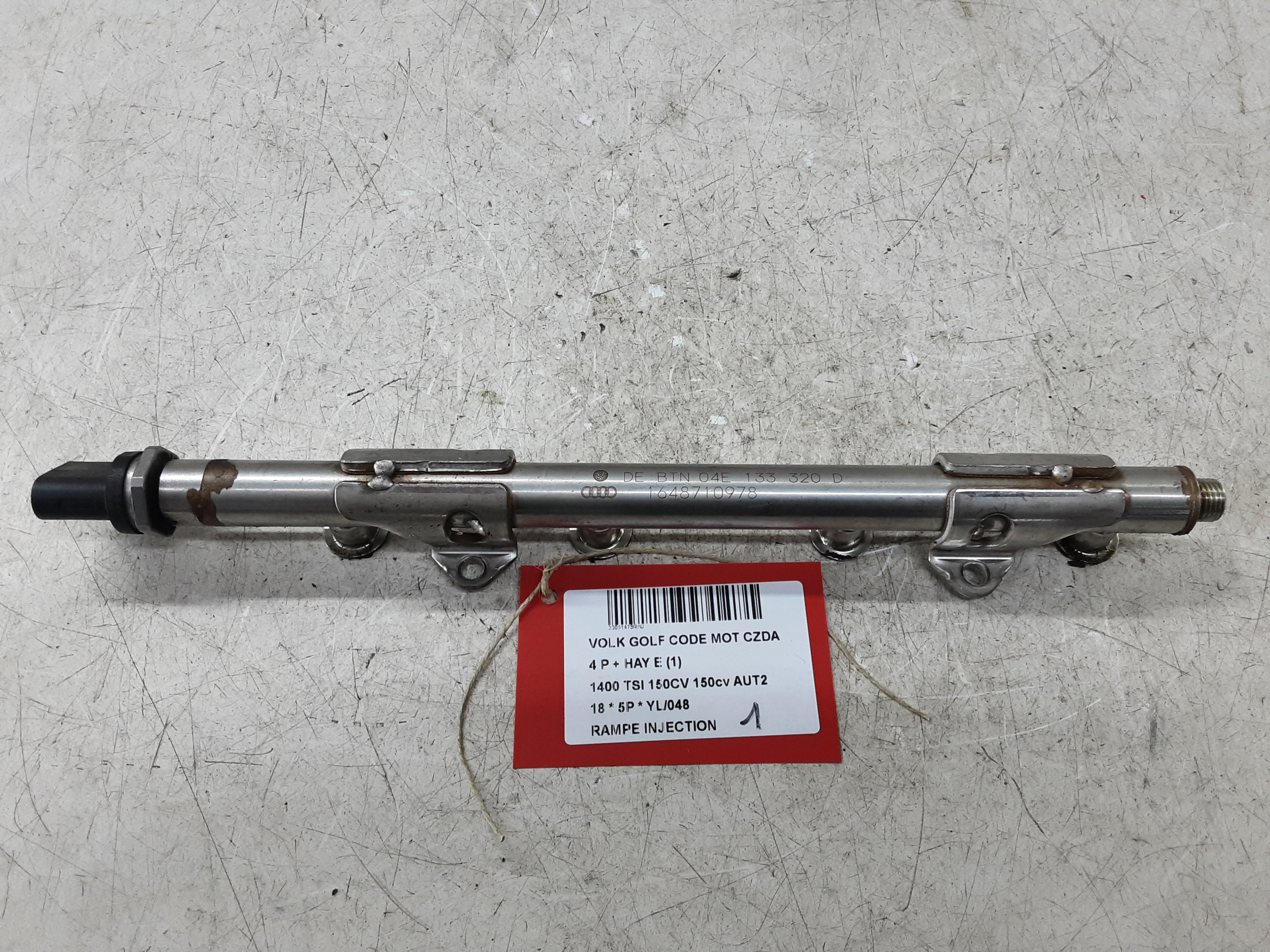 RAMPE INJECTION Vw GOLF VII 1/17 - 2/20 FaceLift