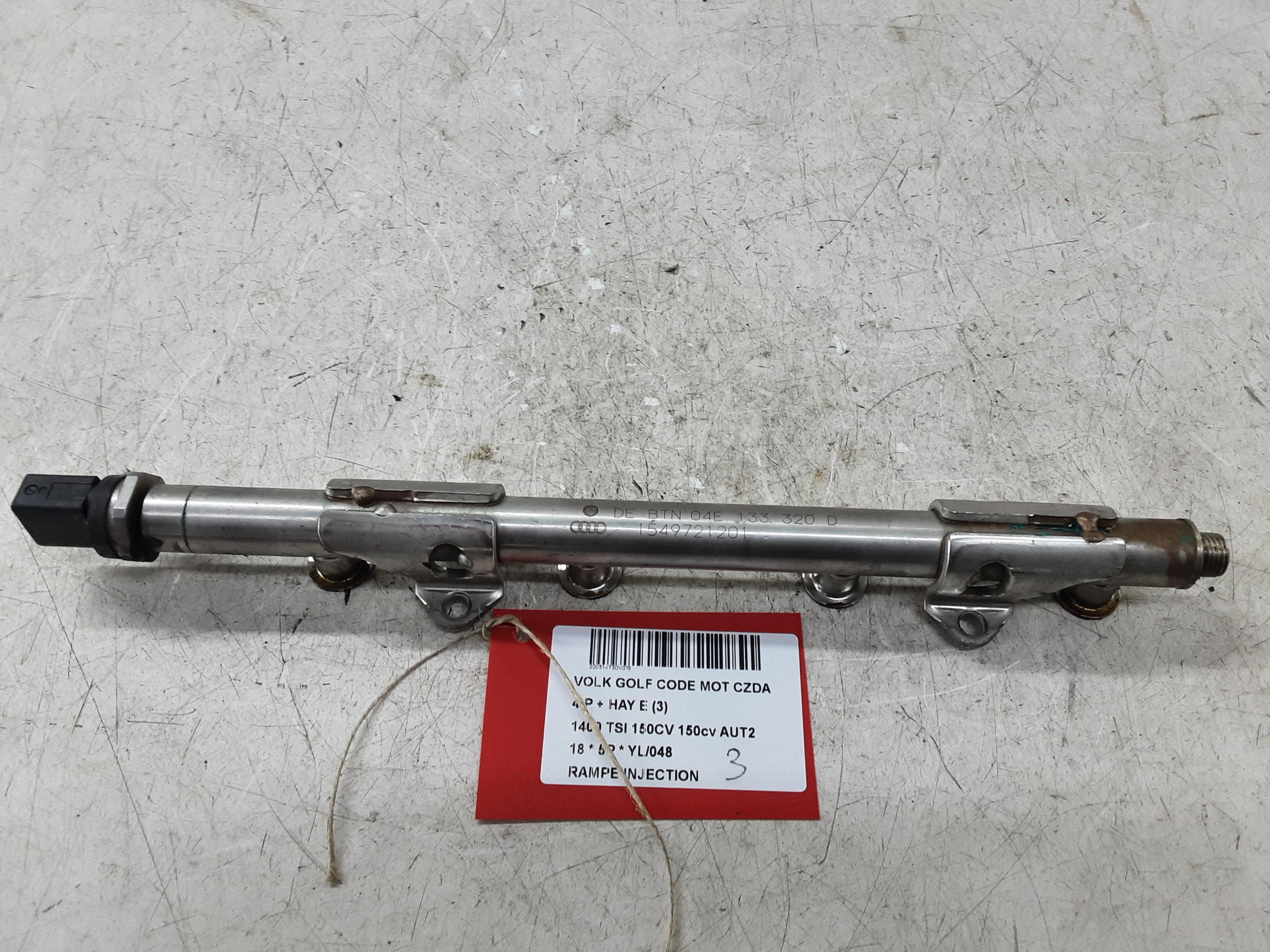RAMPE INJECTION Vw GOLF VII 1/17 - 2/20 FaceLift