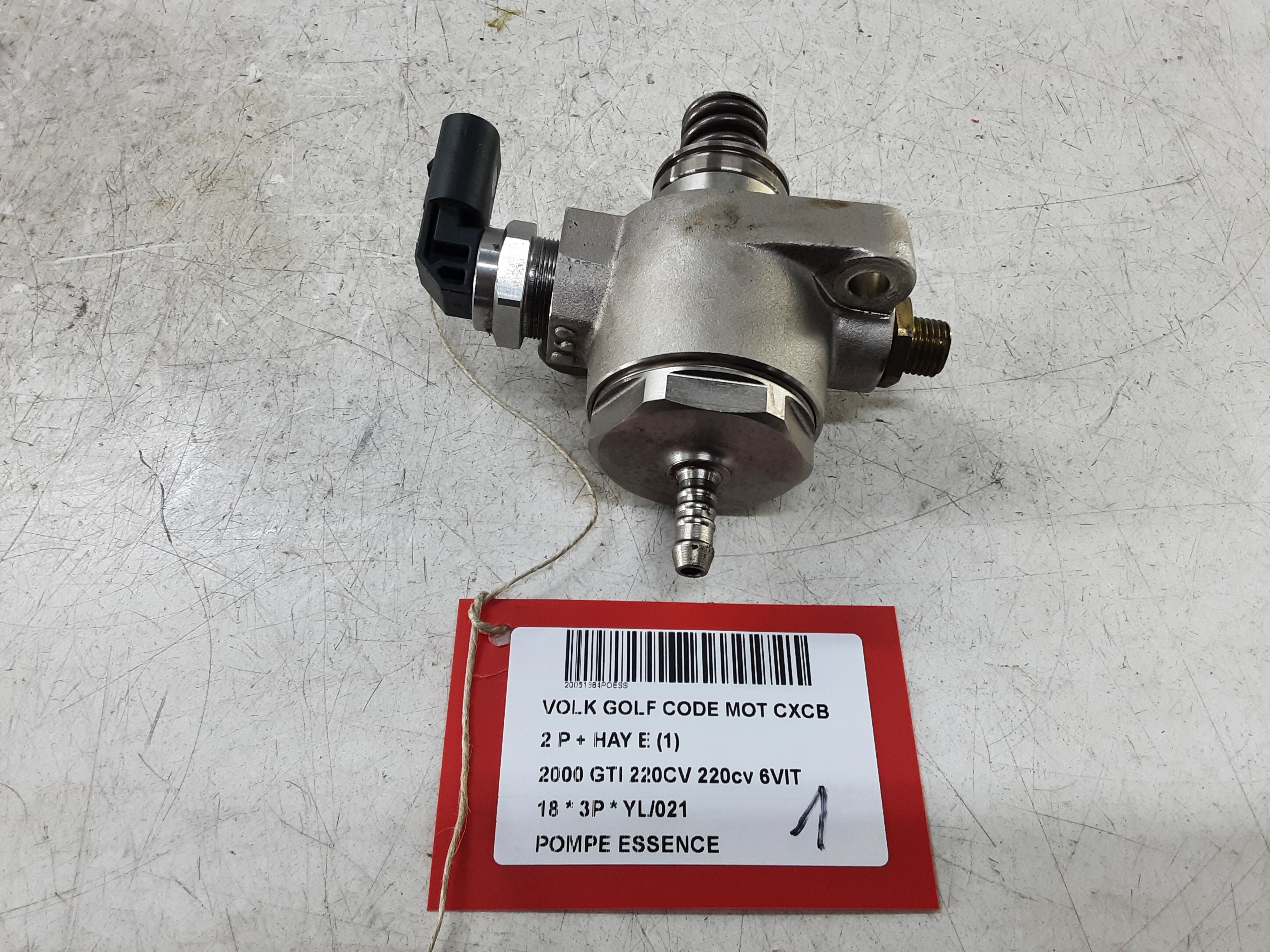 POMPE A ESSENCE Vw GOLF VII 1/17 - 2/20 FaceLift