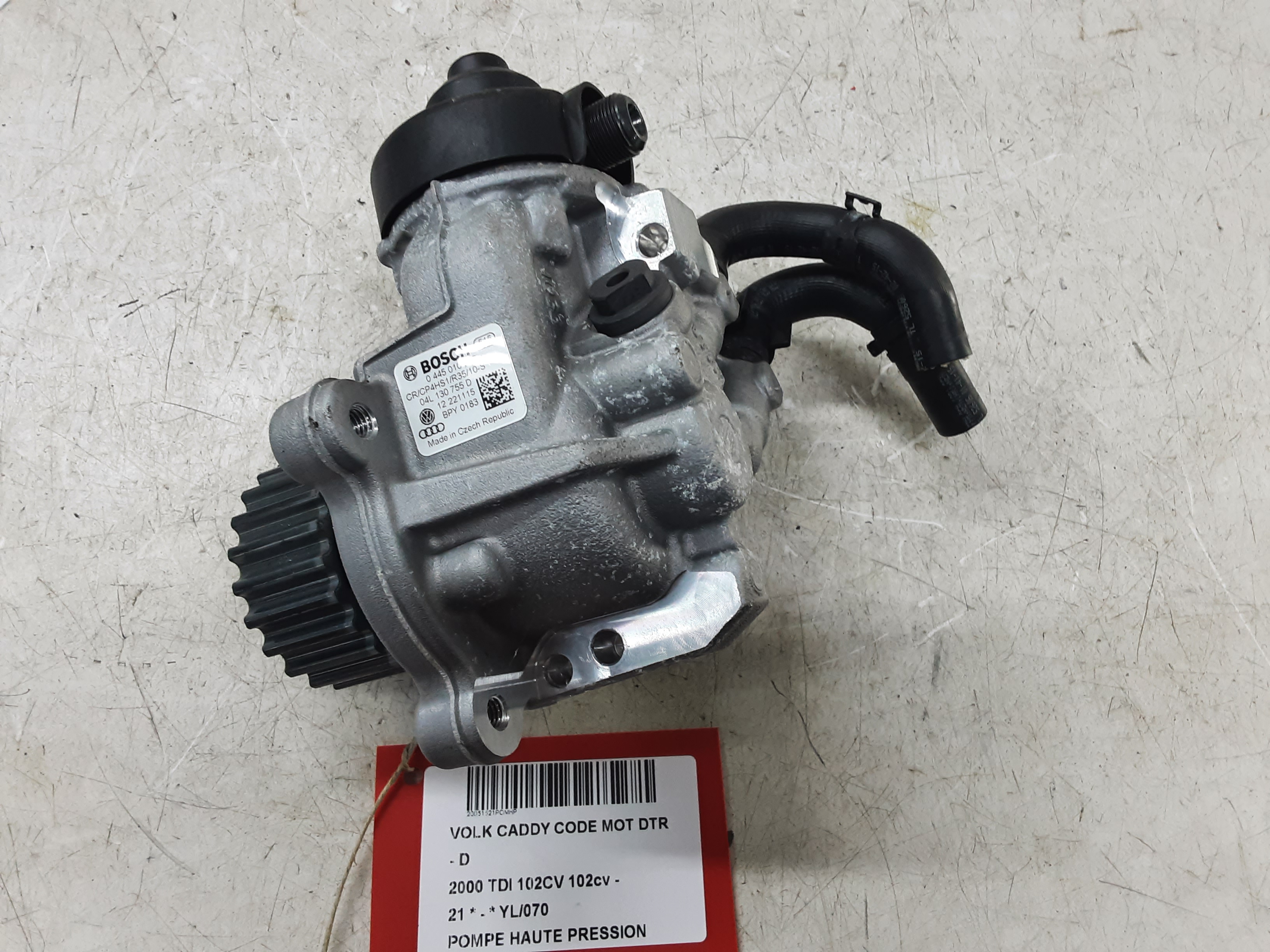 HOGEDRUKPOMP  Vw CADDY 09/20+