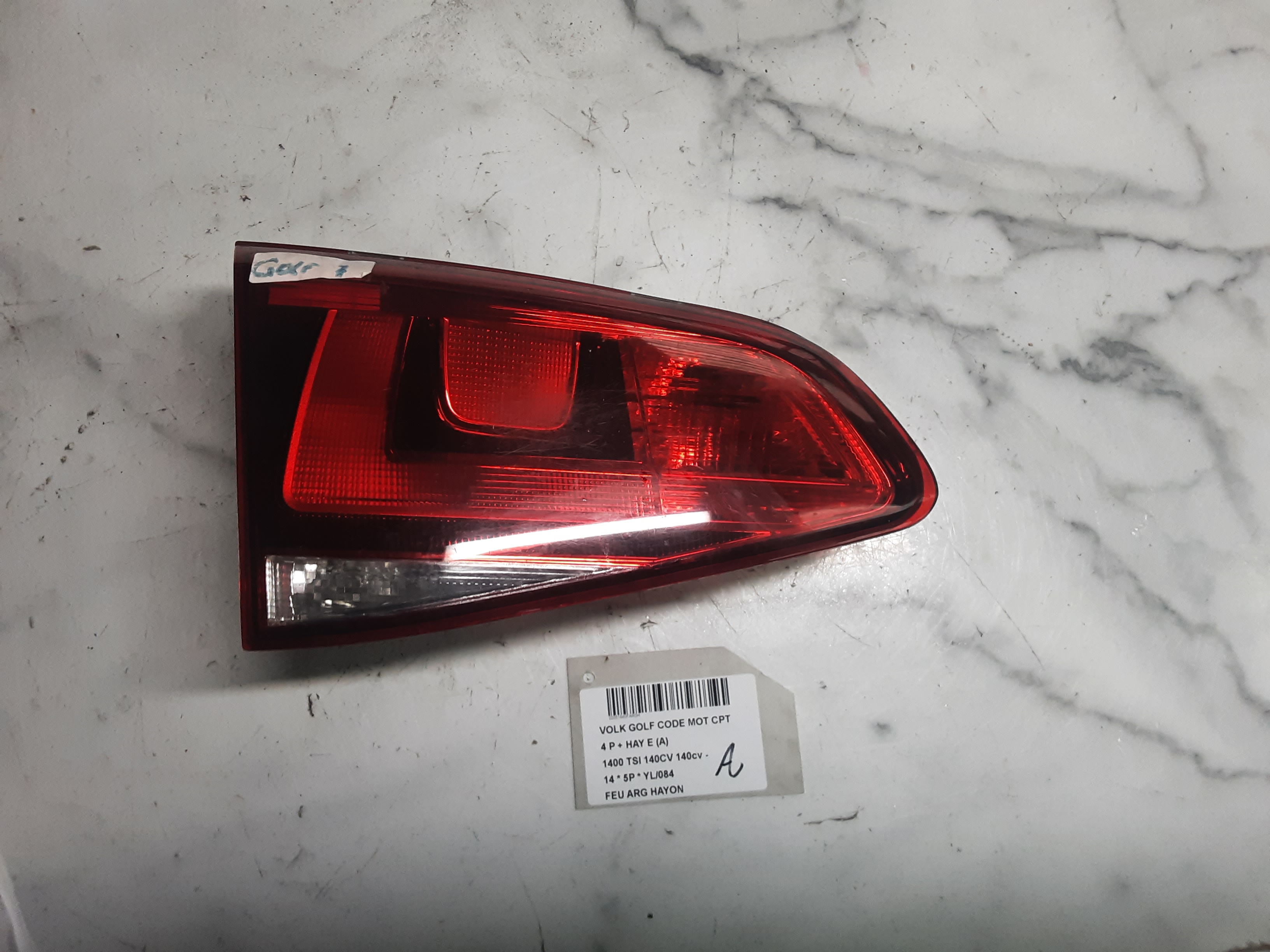 FEU ARRIERE GAUCHE DE HAYON Vw GOLF VII 11/12 - 17