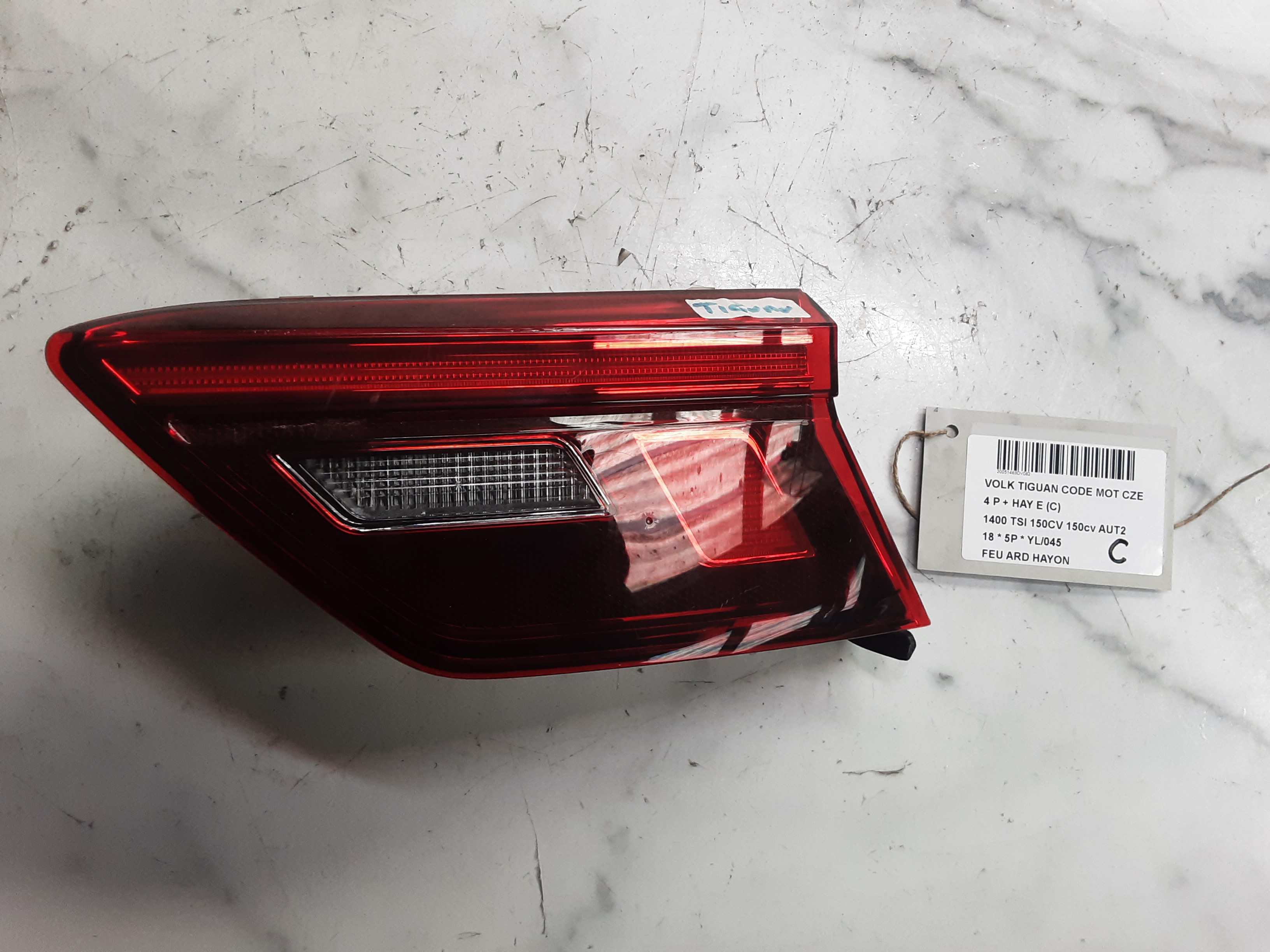 LICHT ACHTERKLEP RECHTS Vw TIGUAN (3) 02/16- 10/20