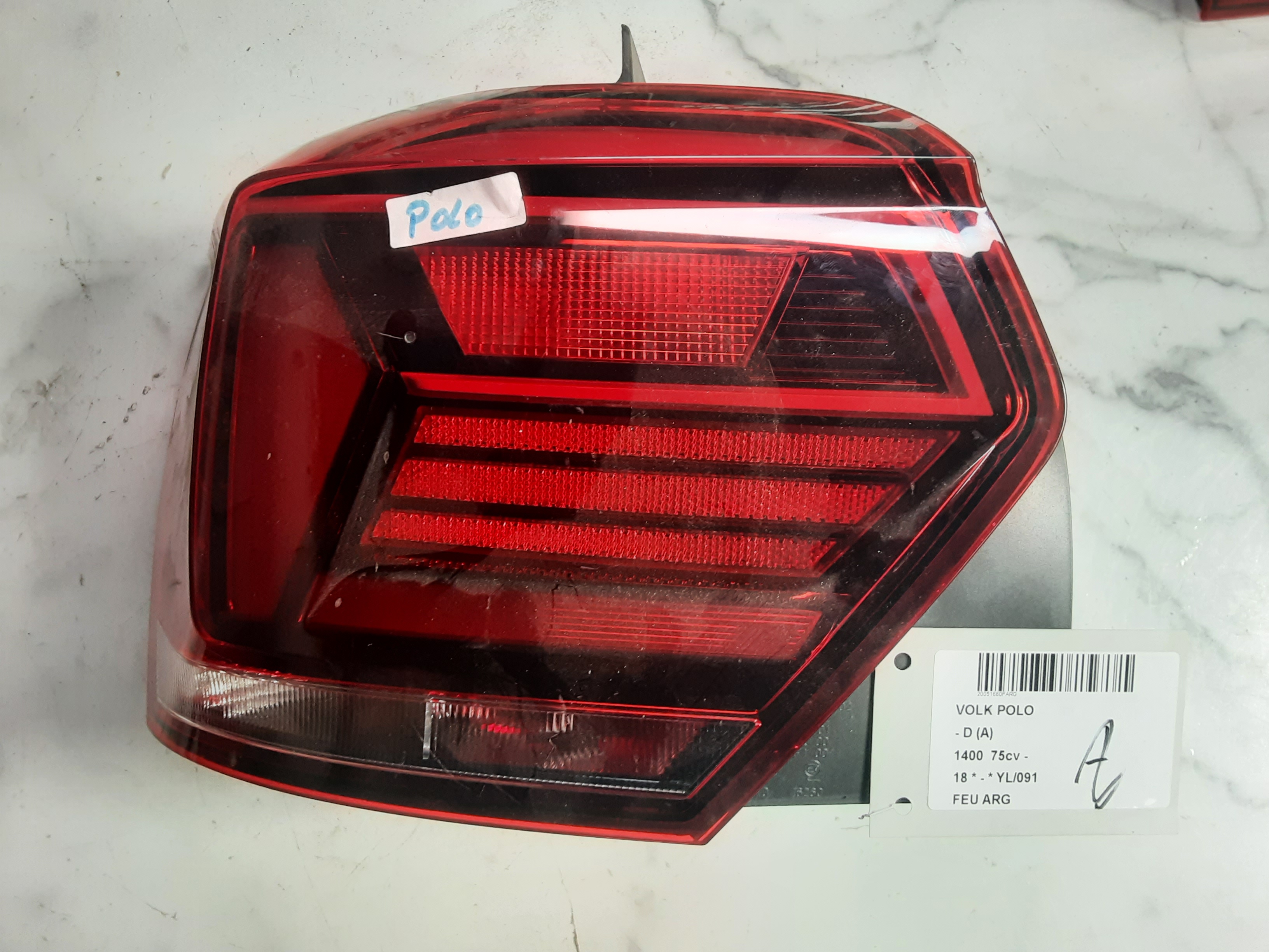 ACHTERLICHT LINKS Vw POLO (AW/BZ) 10/17 - 9/21