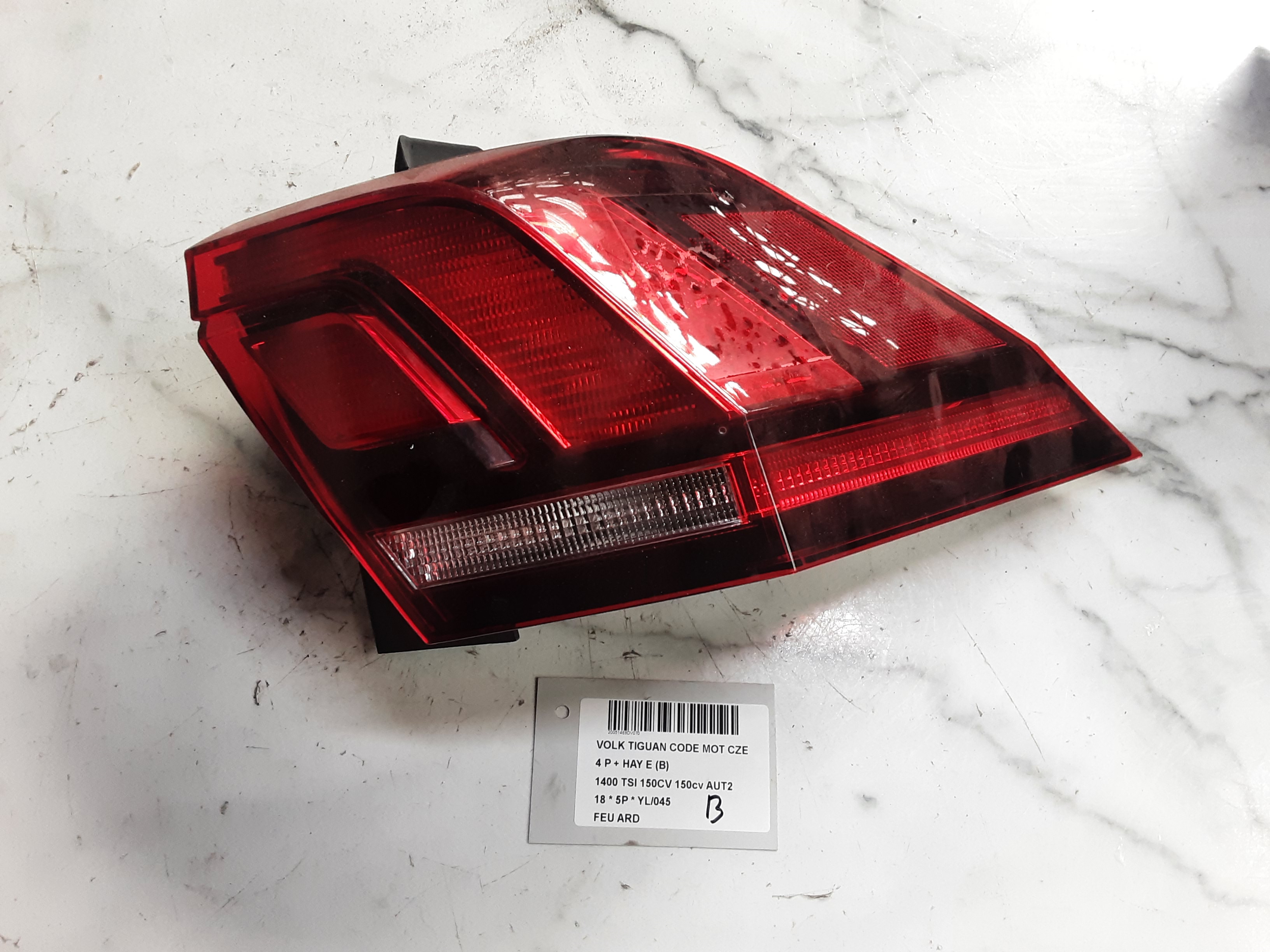 ACHTERLICHT RECHTS Vw TIGUAN (3) 02/16- 10/20