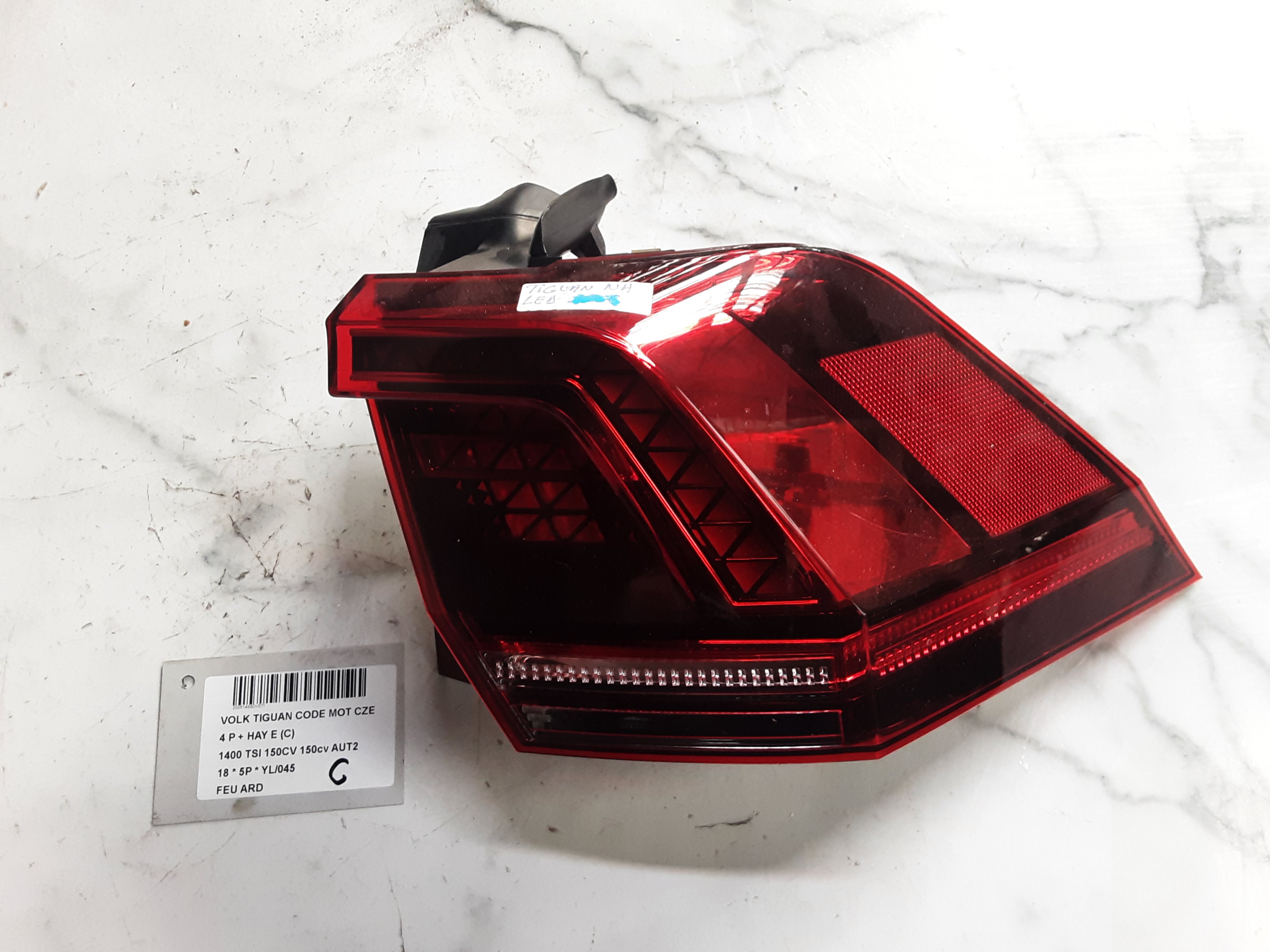 ACHTERLICHT RECHTS Vw TIGUAN (3) 02/16- 10/20