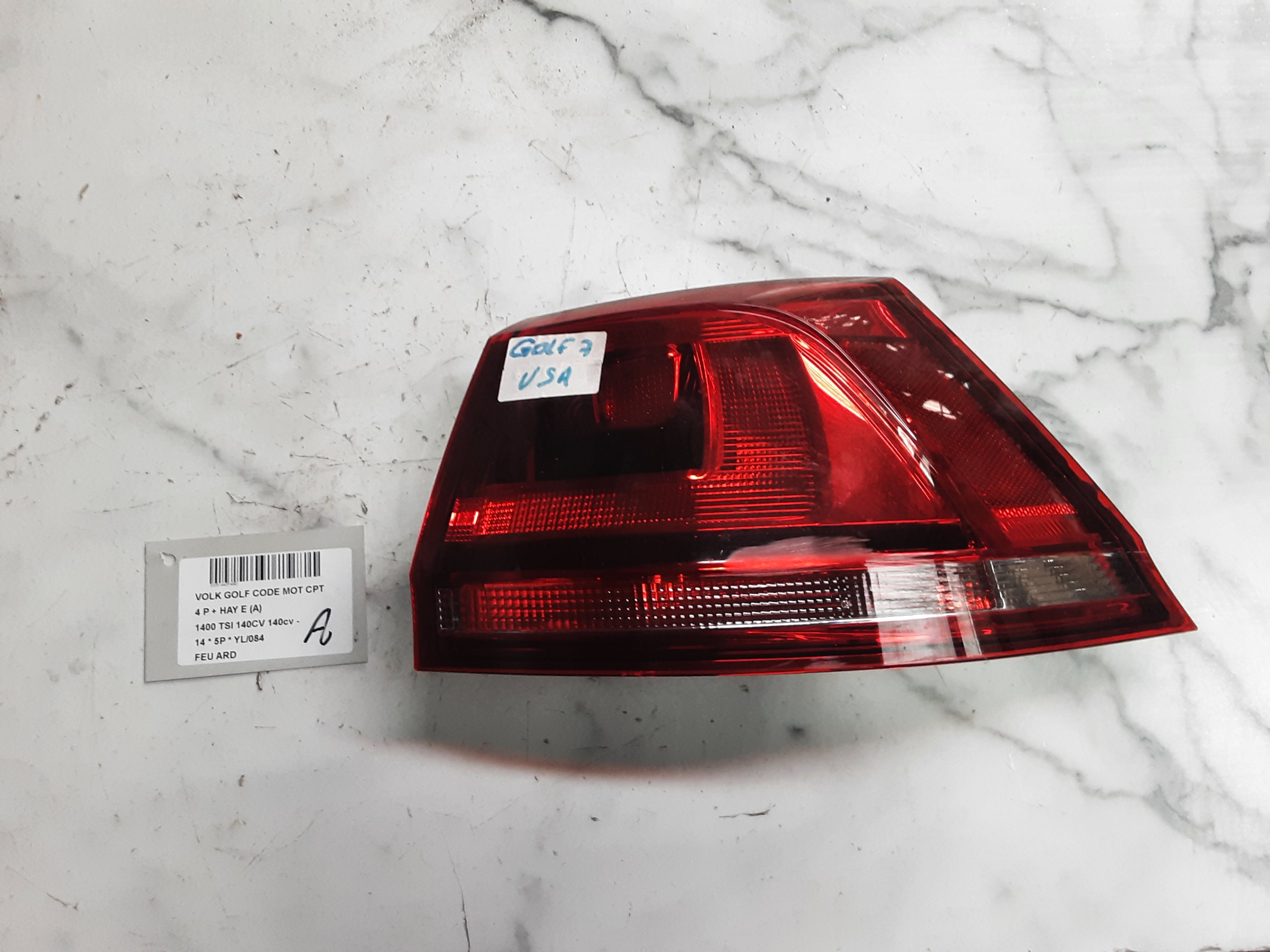 ACHTERLICHT RECHTS Vw GOLF VII 11/12 - 17