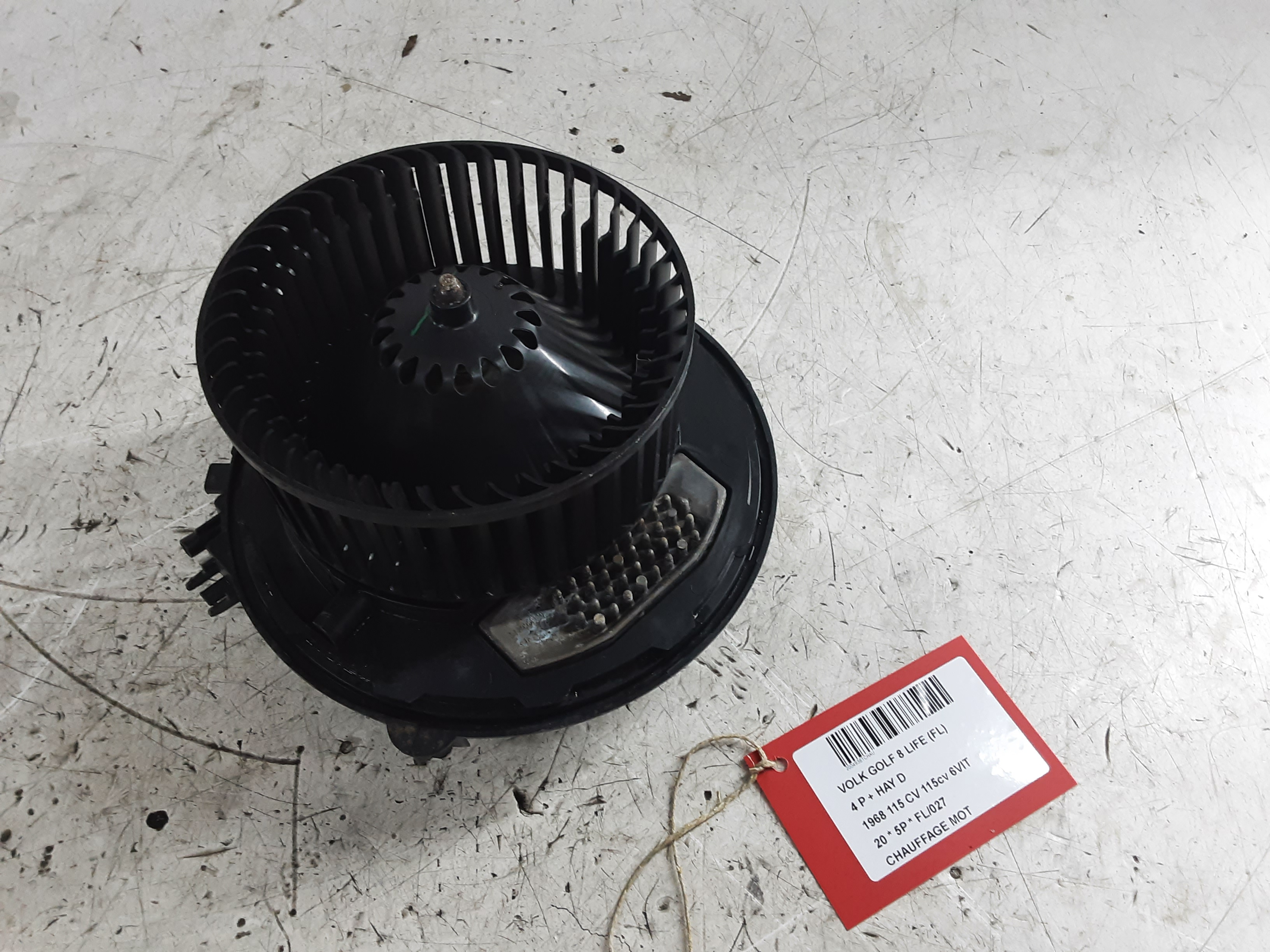 MOTEUR DE CHAUFFAGE Vw GOLF VIII 2/20+