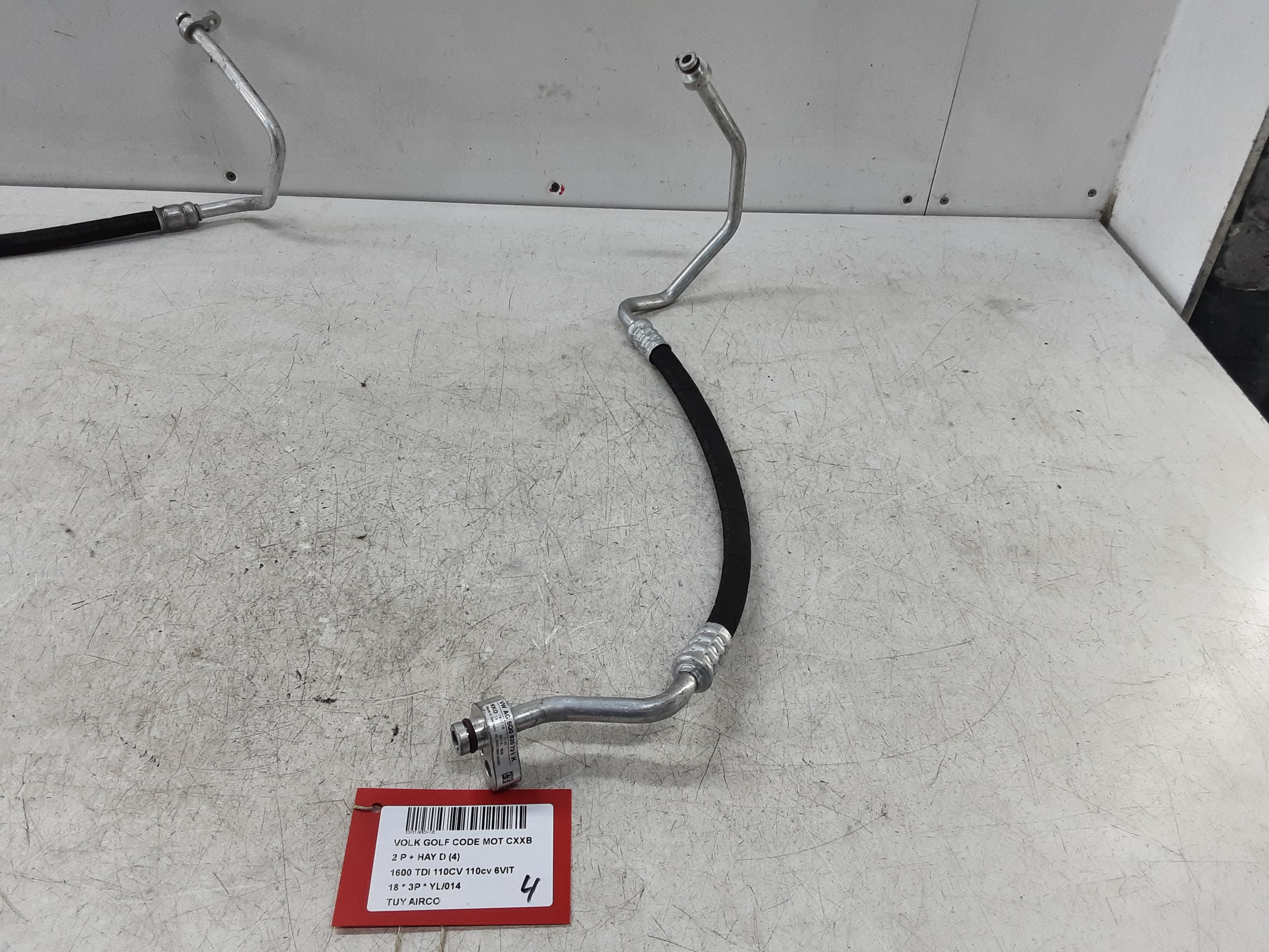 AIRCO LEIDING Vw GOLF VII 1/17 - 2/20 FaceLift