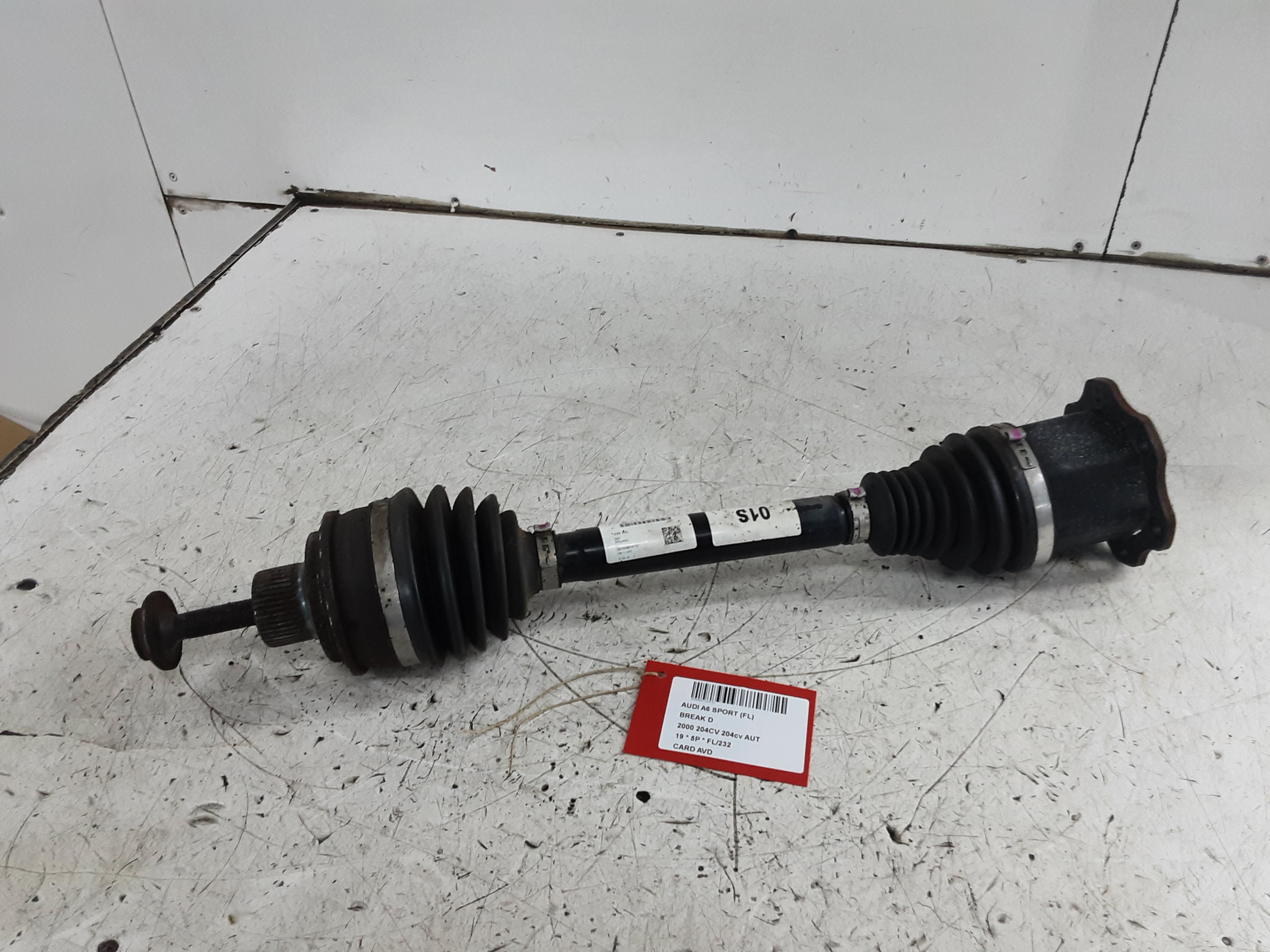 AANDRIJFAS VOOR RECHTS Audi A6 6/18+