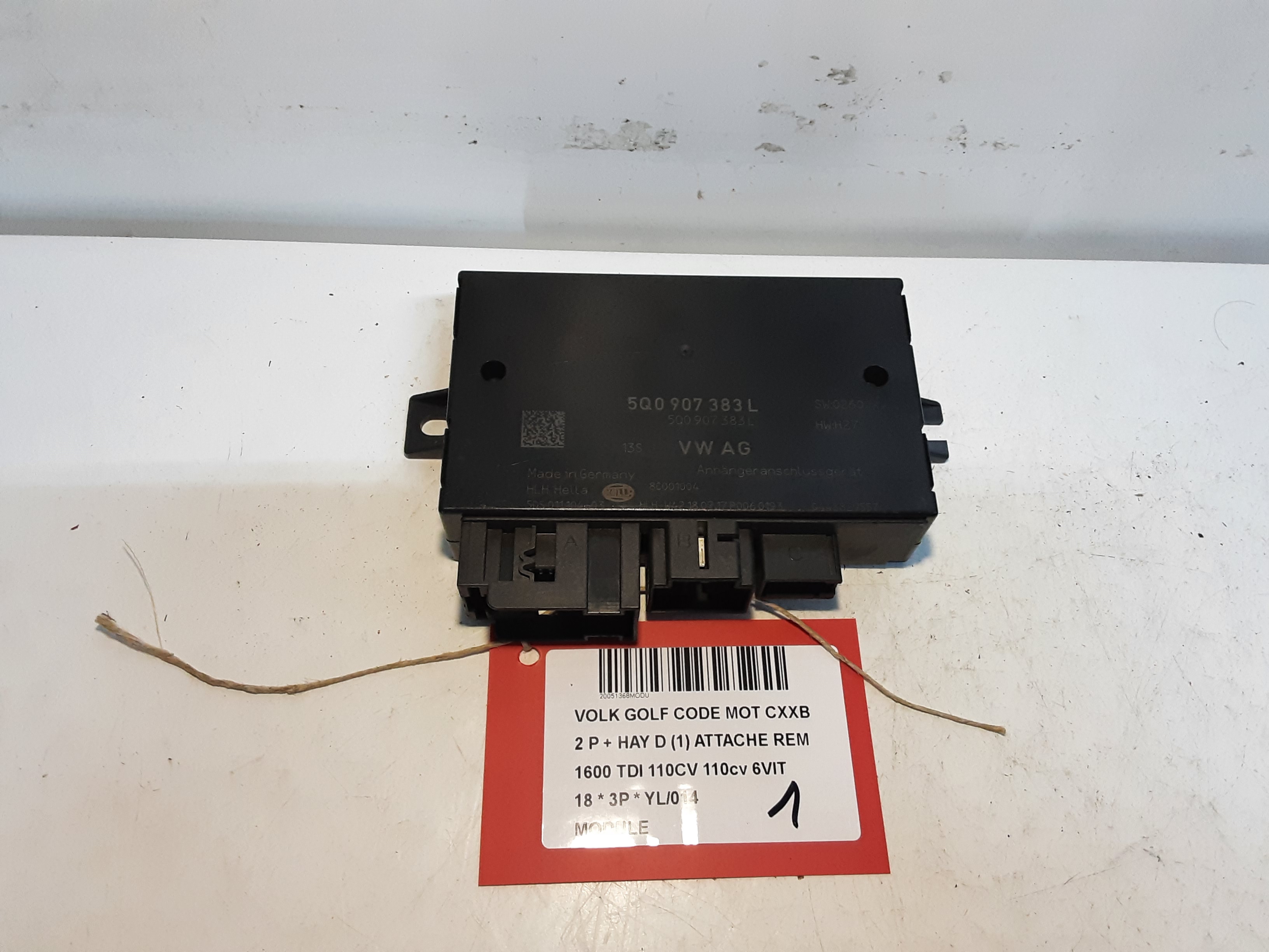 MODULE Vw GOLF VII 1/17 - 2/20 FaceLift