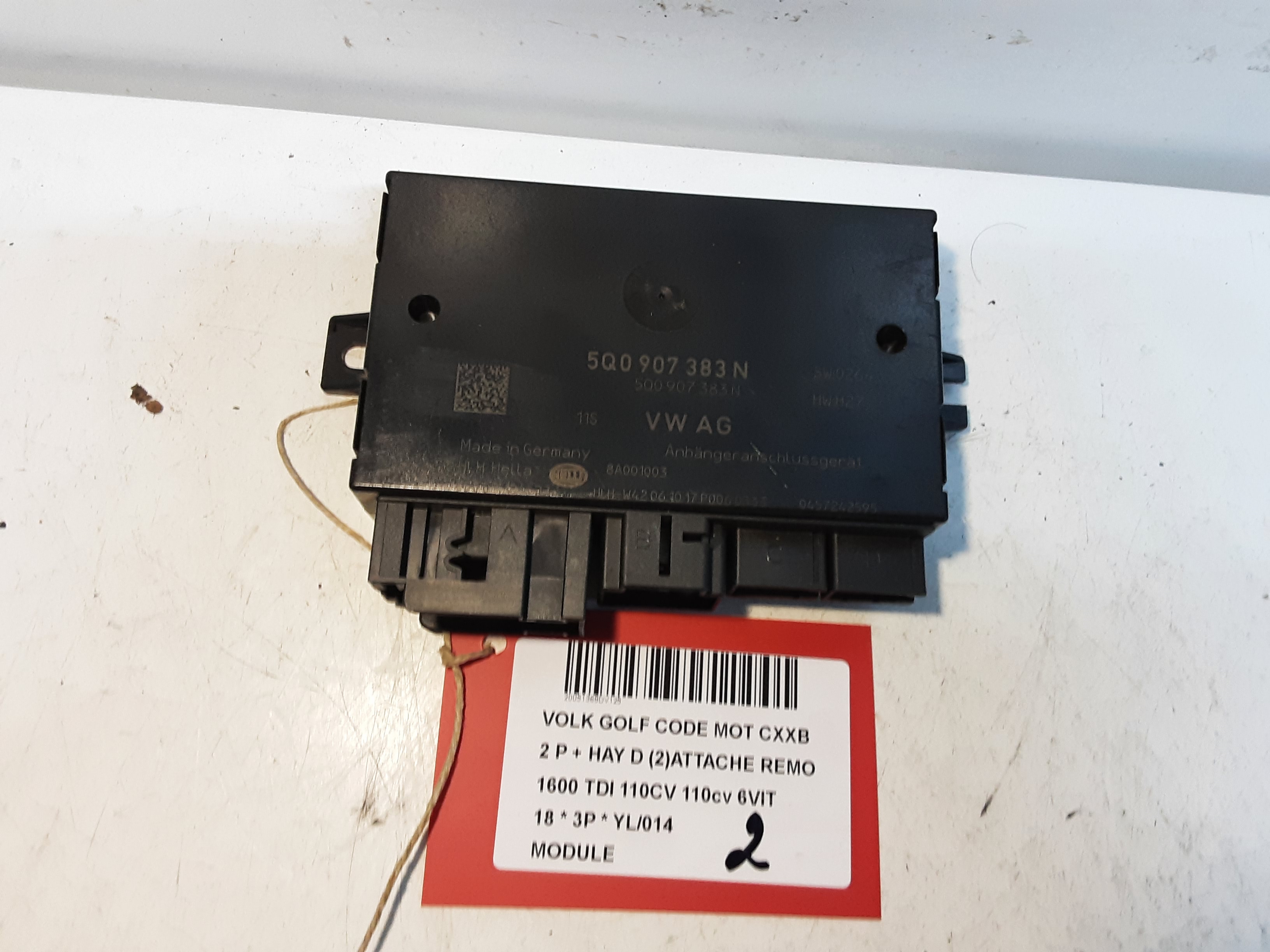 MODULE Vw GOLF VII 1/17 - 2/20 FaceLift