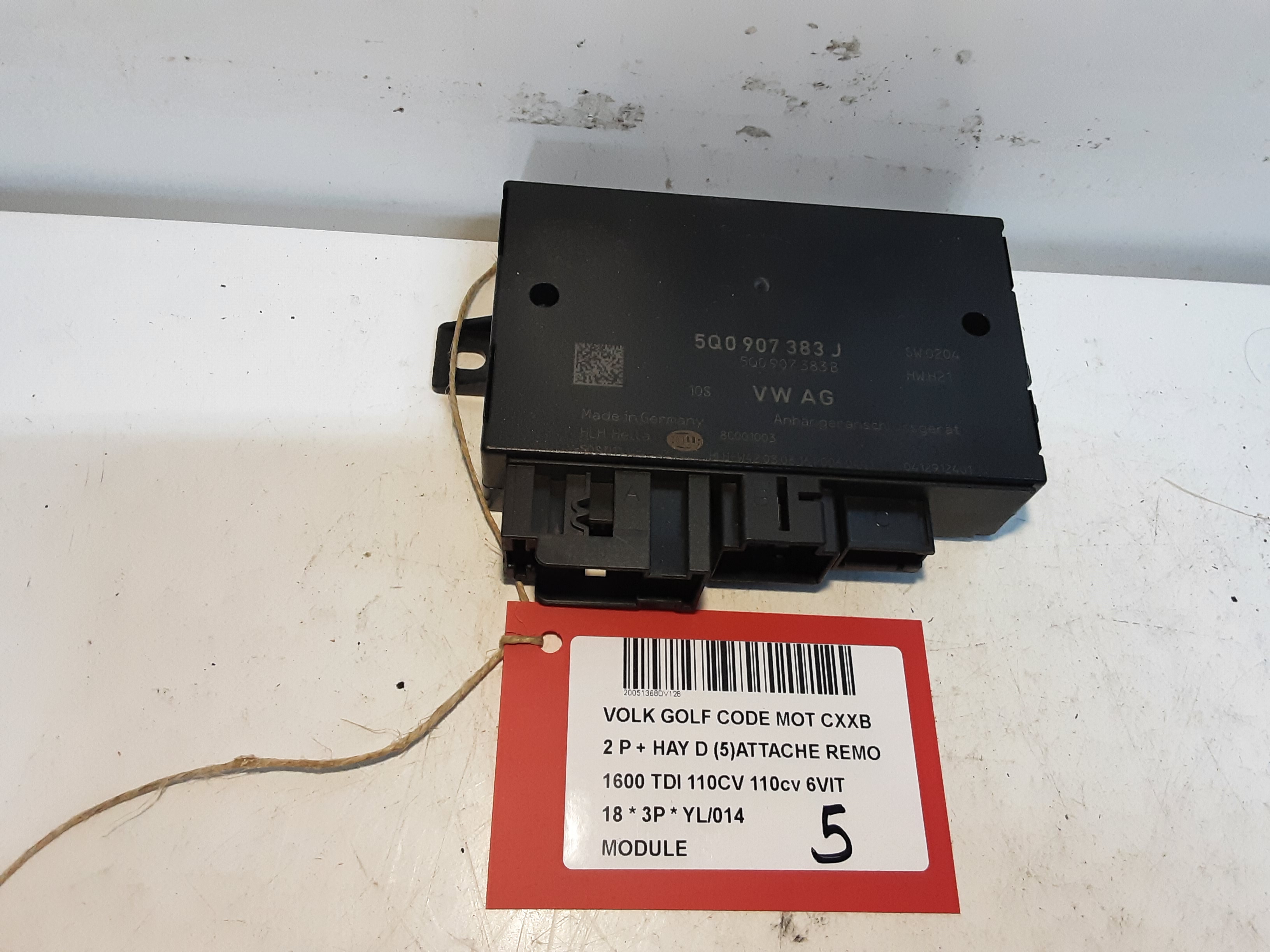 MODULE Vw GOLF VII 1/17 - 2/20 FaceLift