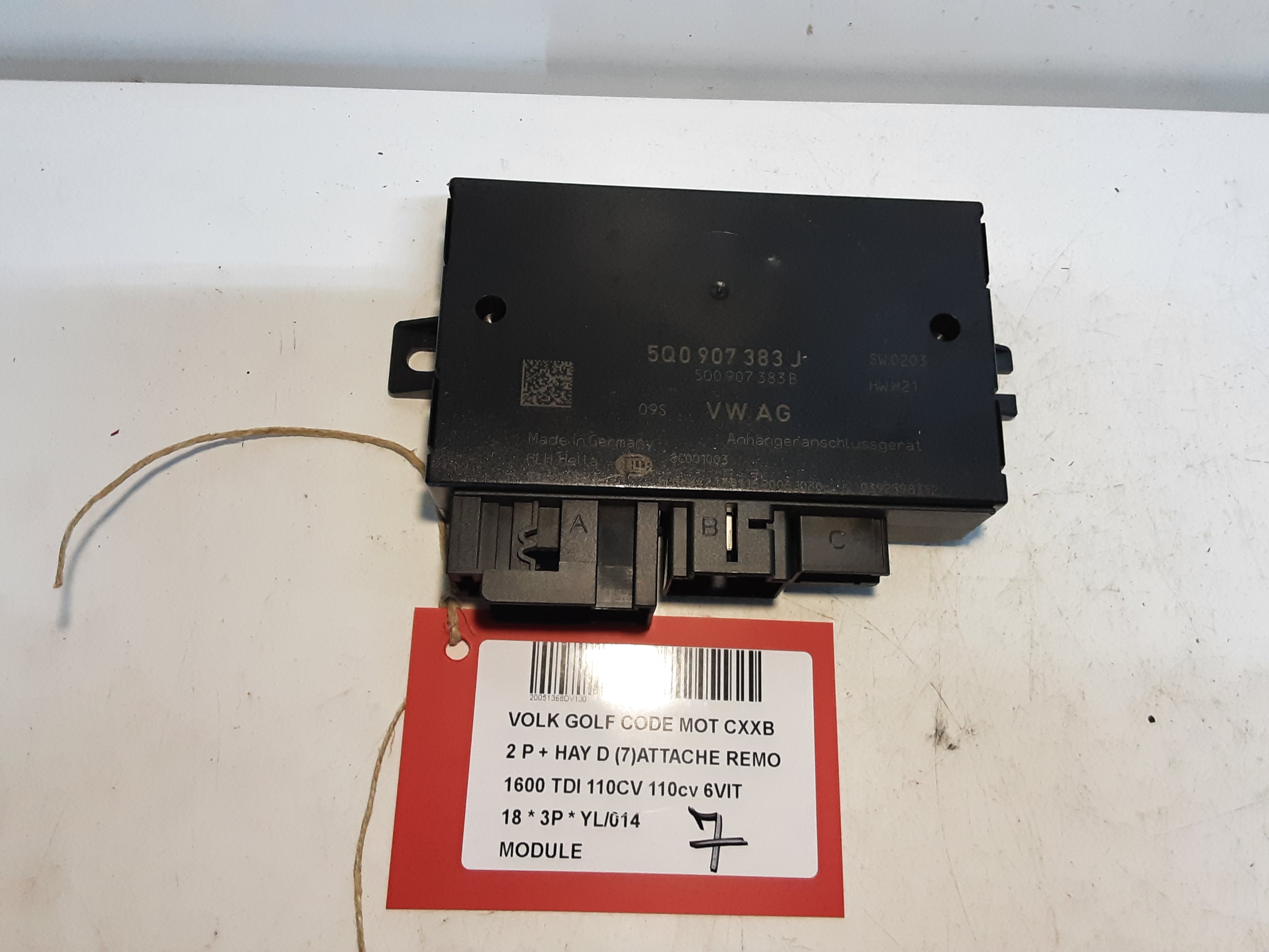 MODULE Vw GOLF VII 1/17 - 2/20 FaceLift
