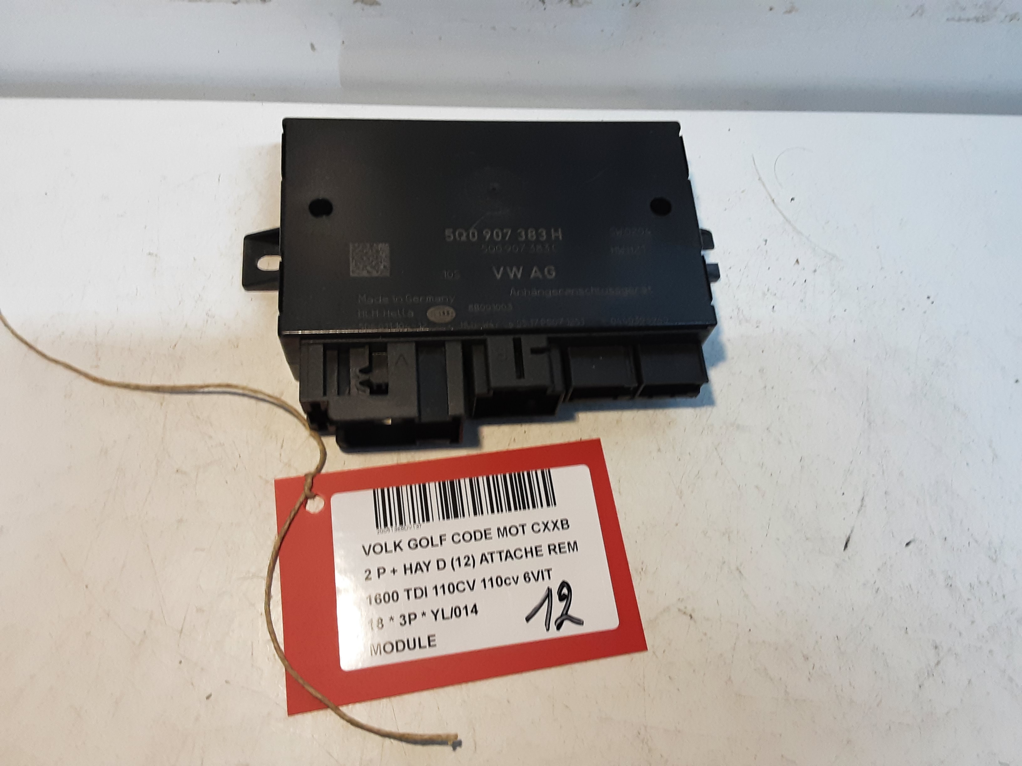 MODULE Vw GOLF VII 1/17 - 2/20 FaceLift