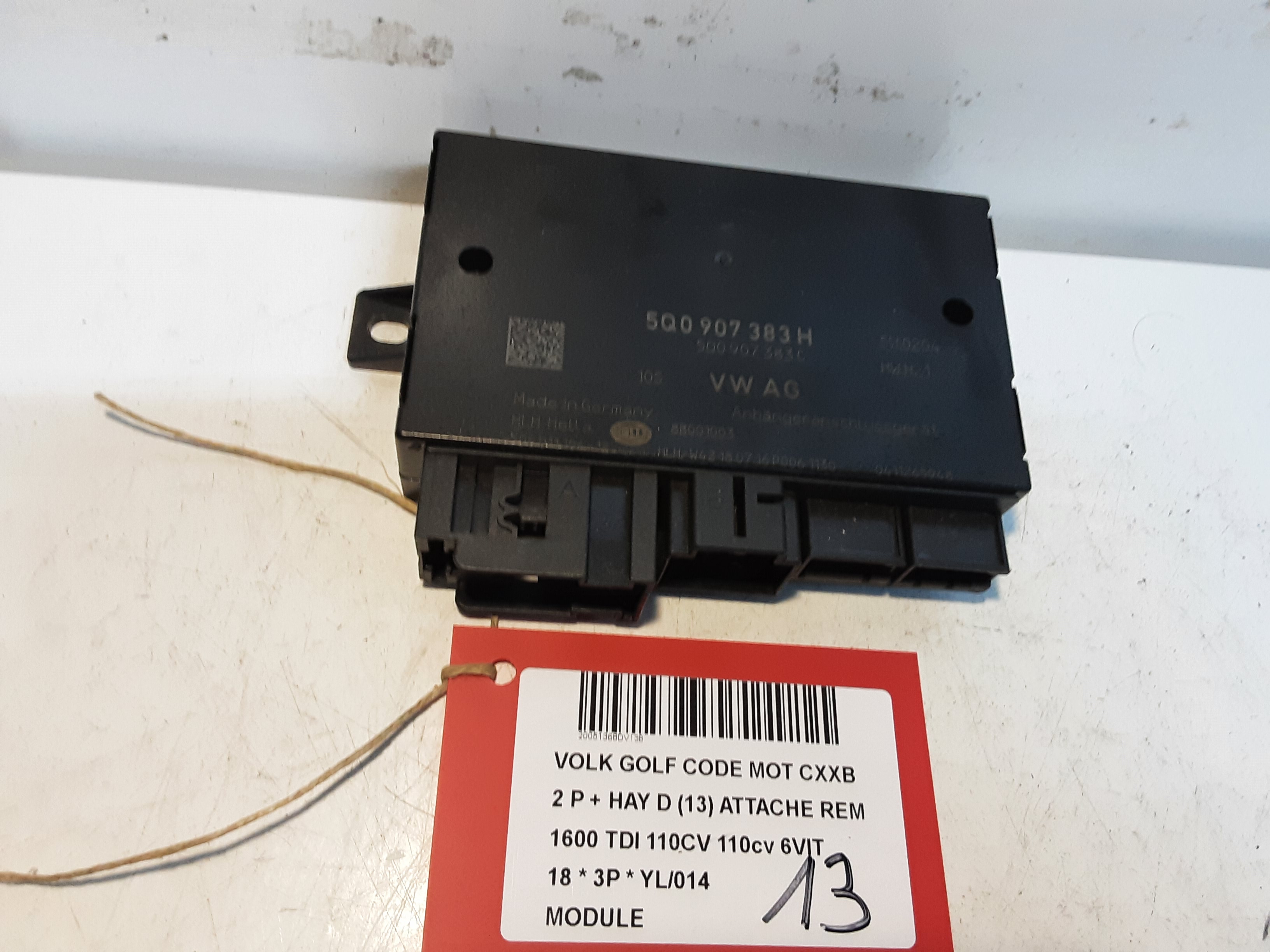 MODULE Vw GOLF VII 1/17 - 2/20 FaceLift